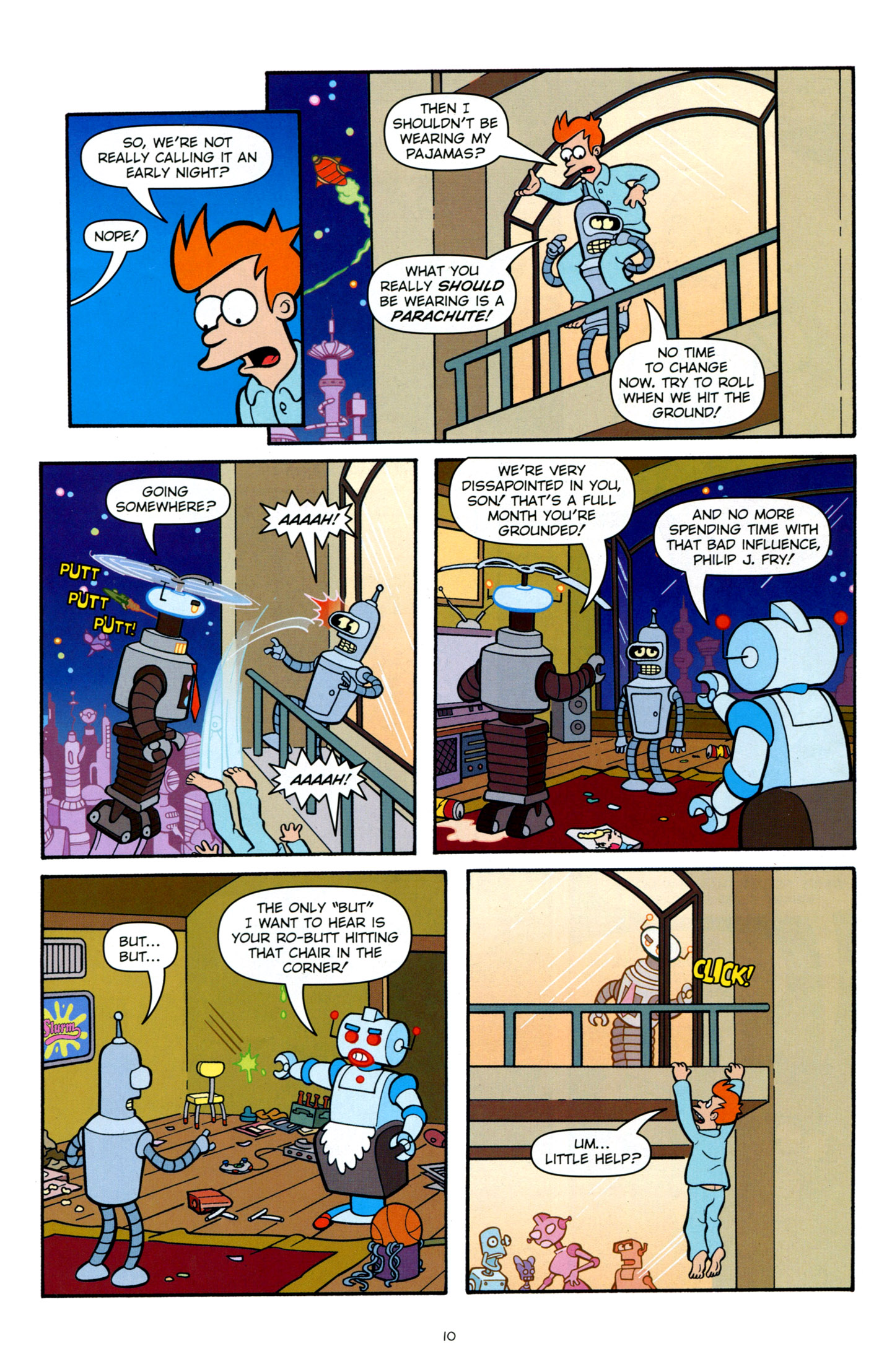 Read online Futurama Comics comic -  Issue #58 - 9