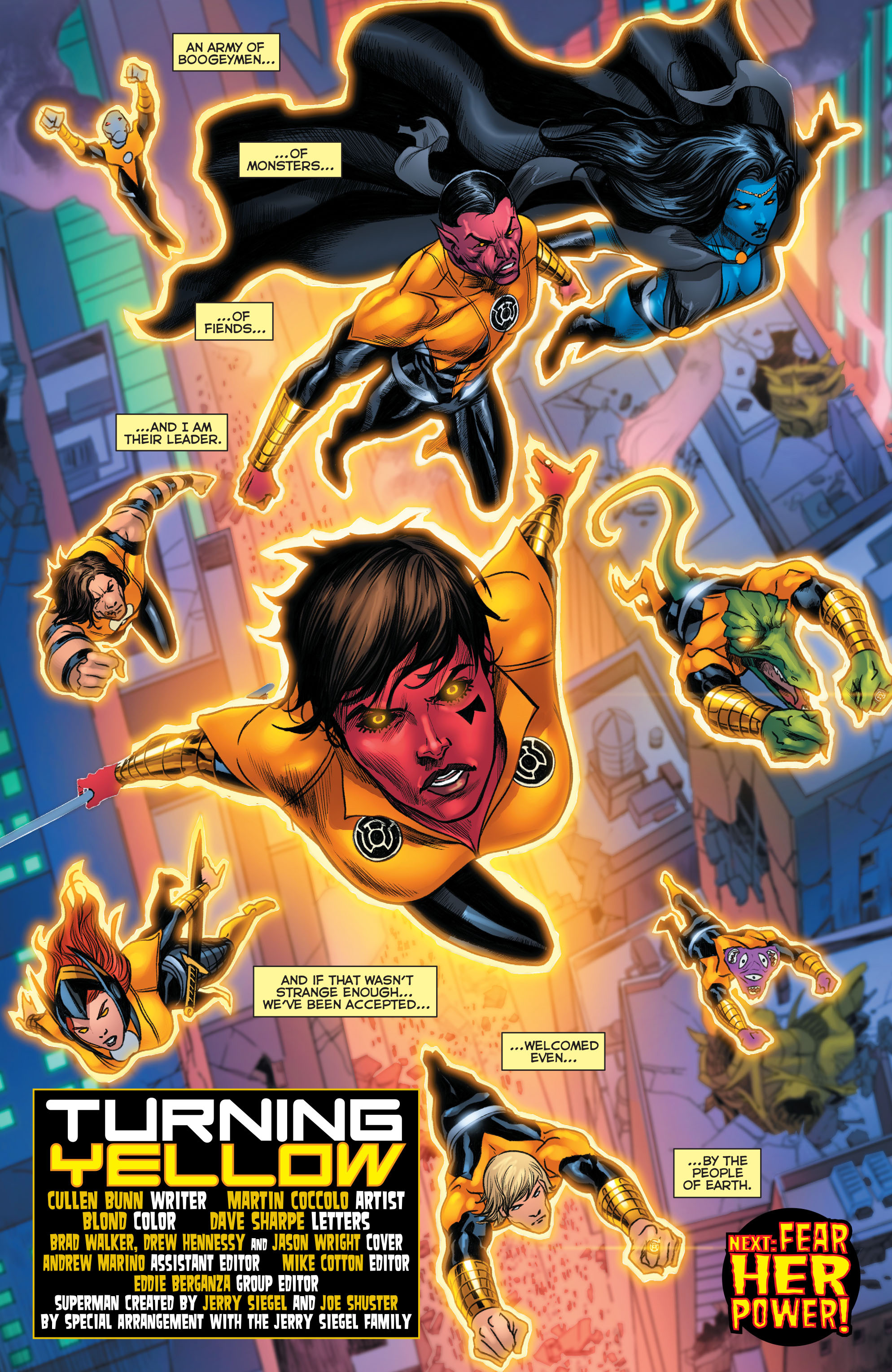 Read online Sinestro comic -  Issue #21 - 22