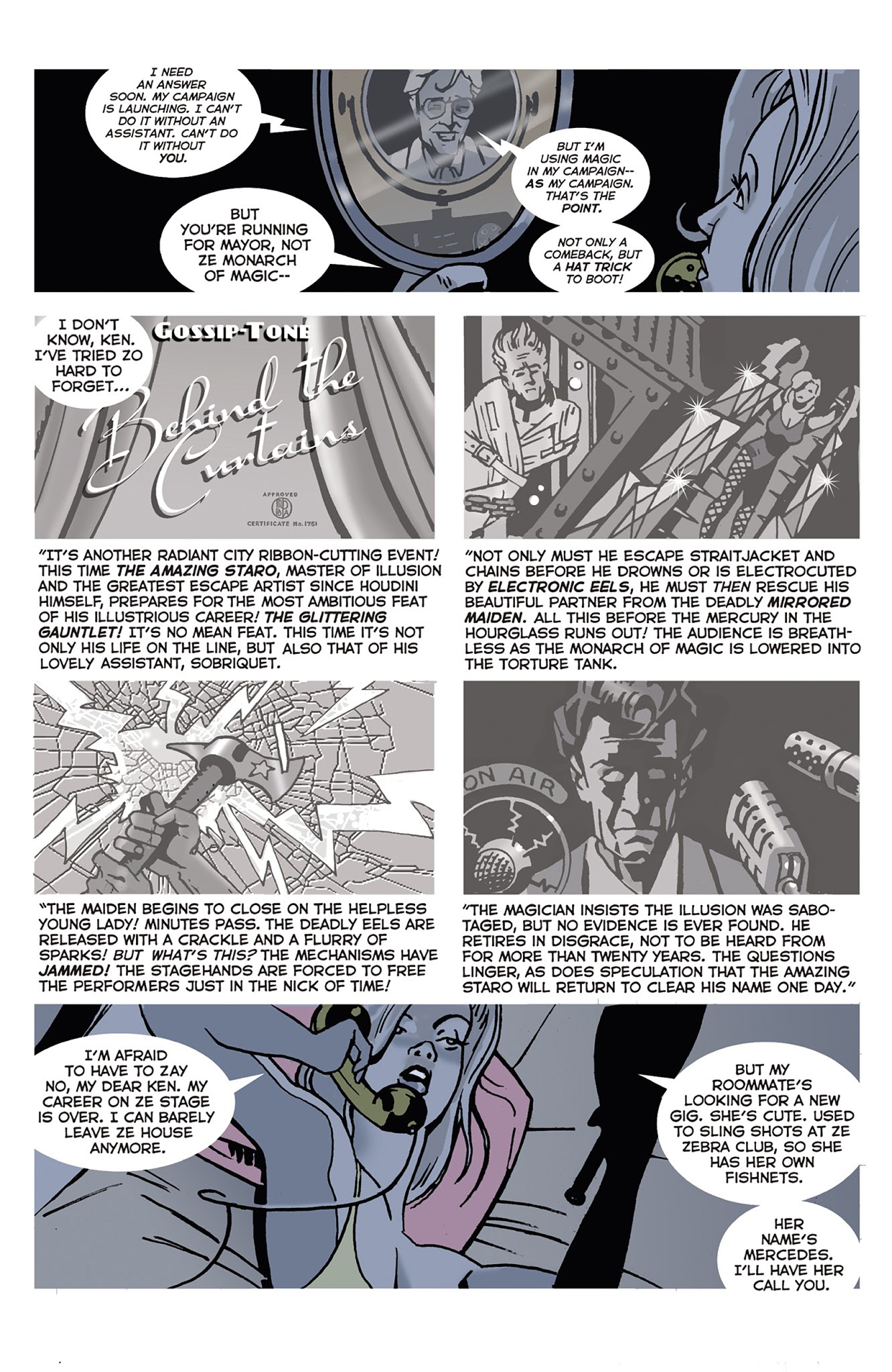 Read online Mister X: Razed comic -  Issue #3 - 10