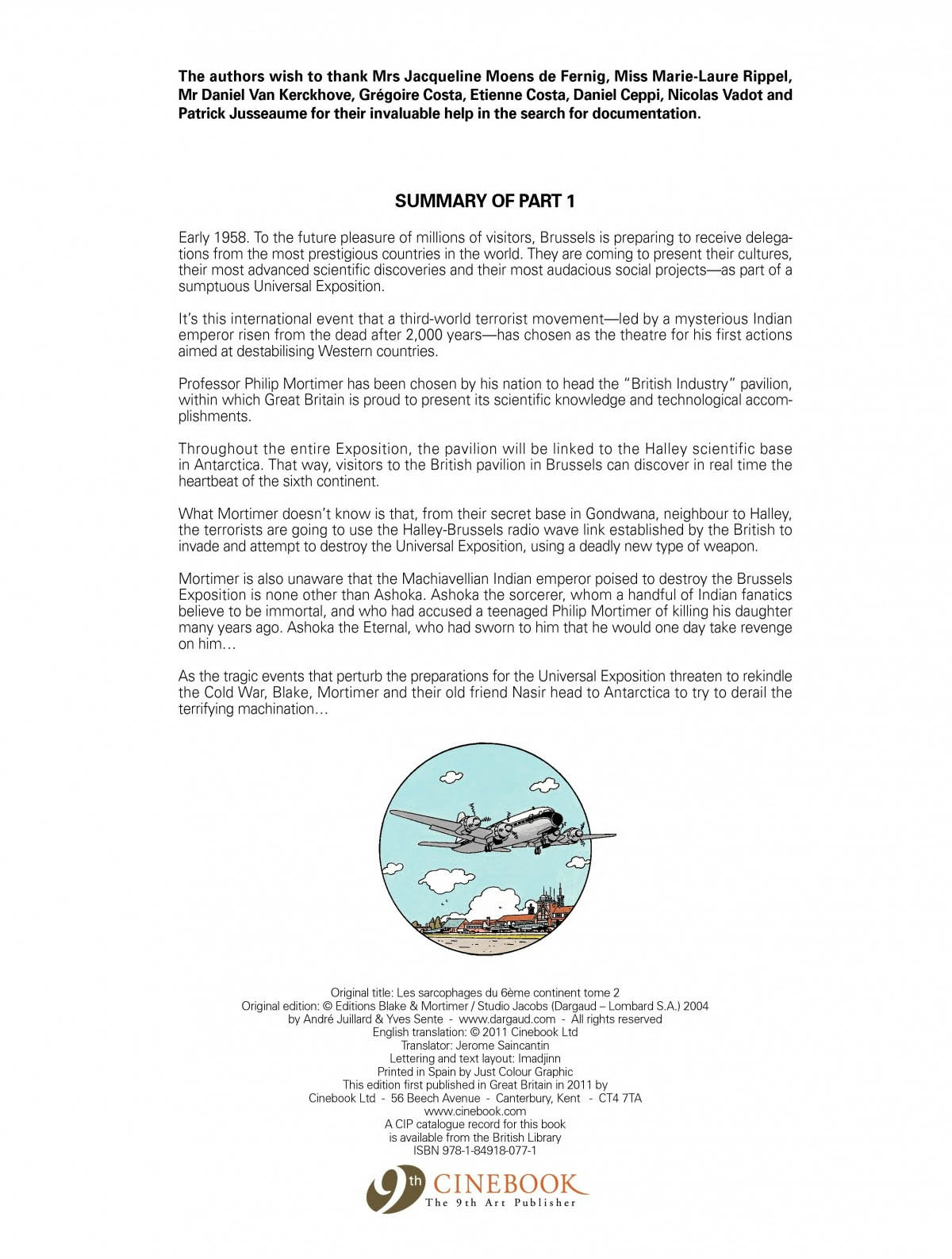 Read online The Adventures of Blake & Mortimer comic -  Issue #10 - 4