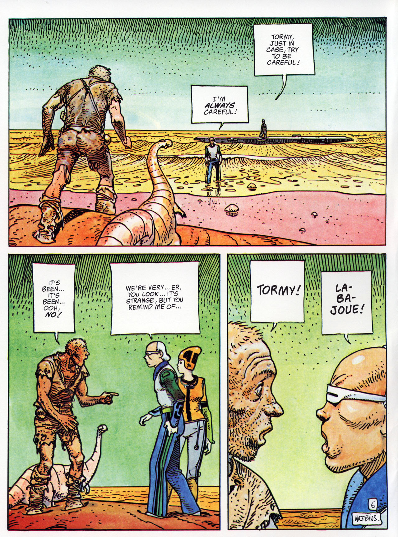 Read online Epic Graphic Novel: Moebius comic -  Issue # TPB 4 - 30