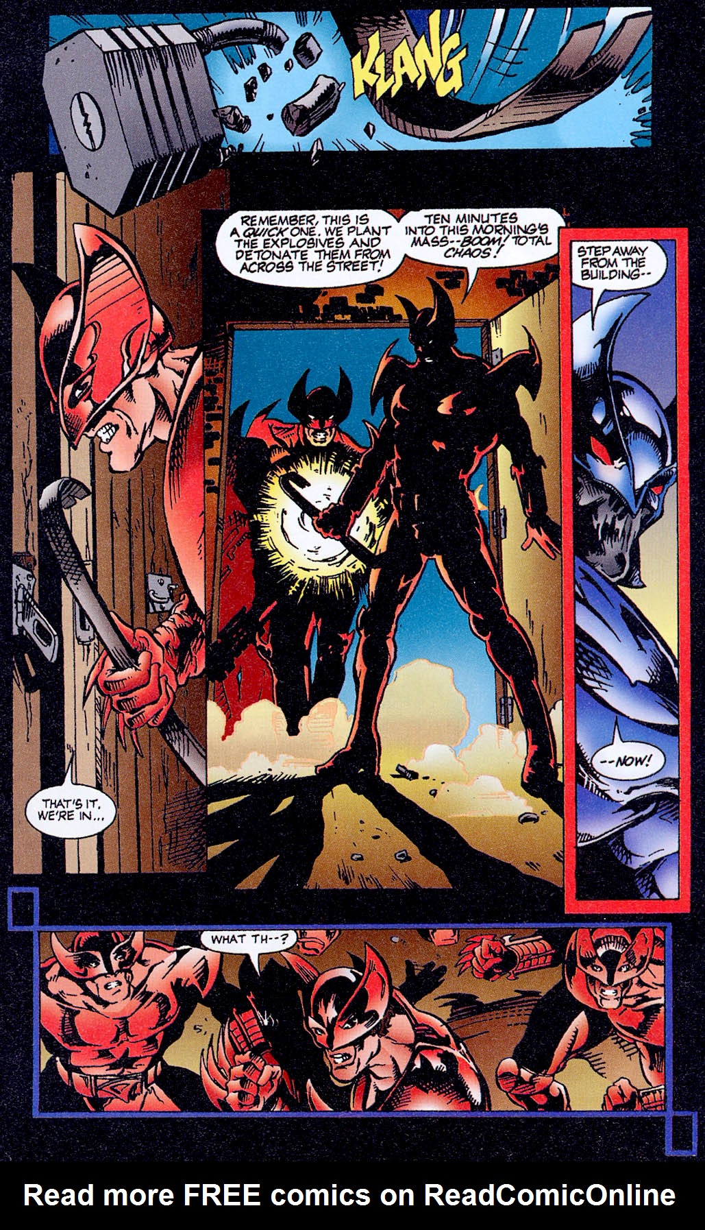 Read online Vampirella/Shadowhawk: Creatures of the Night comic -  Issue # Full - 18