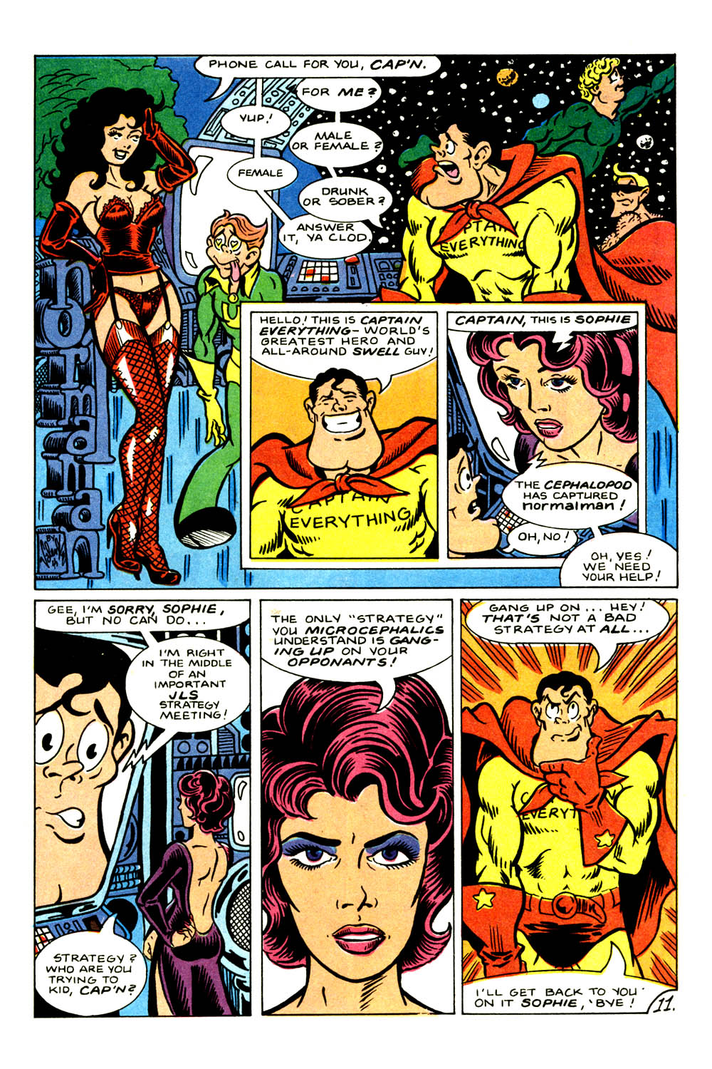Read online Normalman comic -  Issue #6 - 13