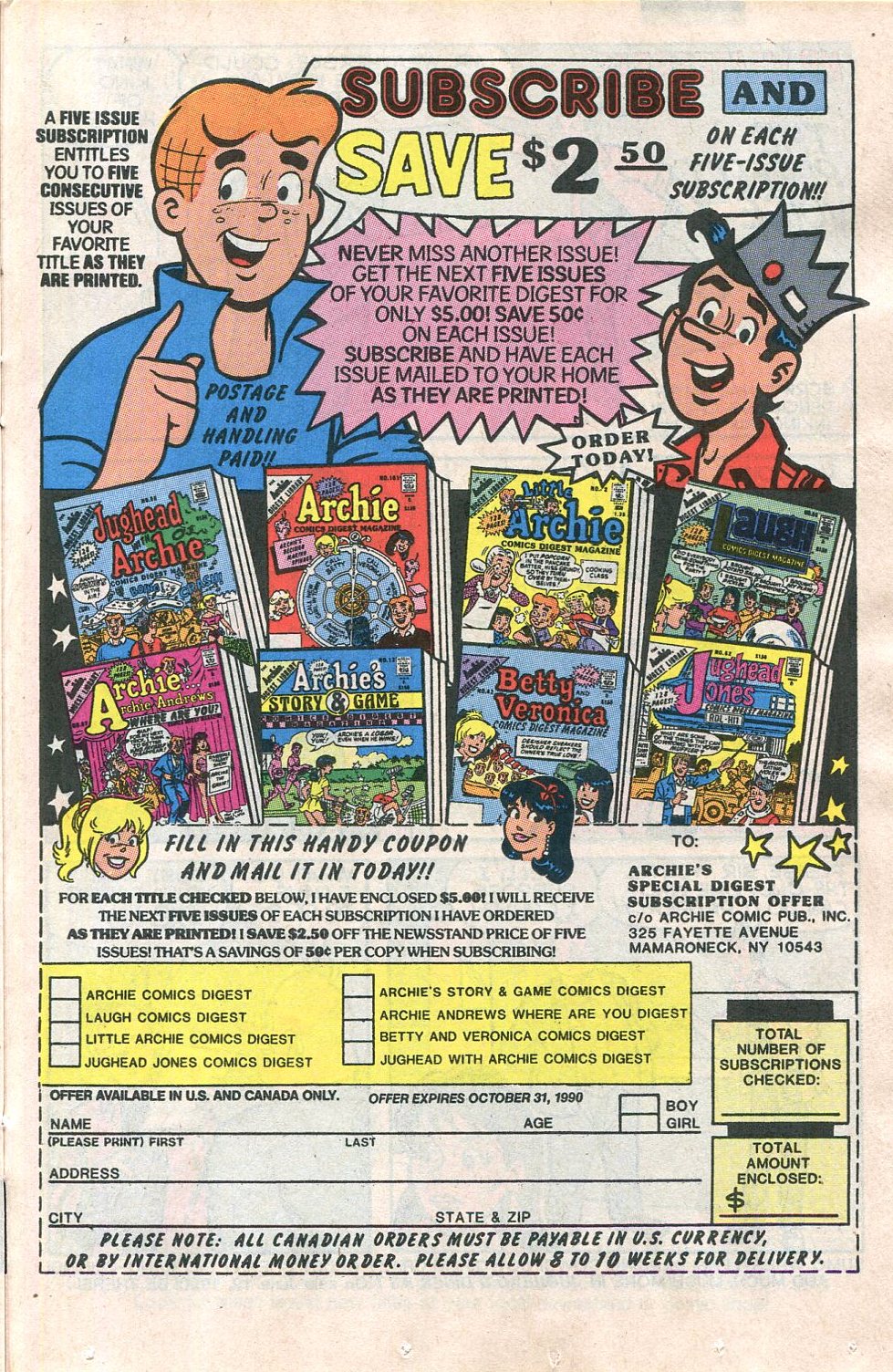 Read online Archie's Pals 'N' Gals (1952) comic -  Issue #215 - 25