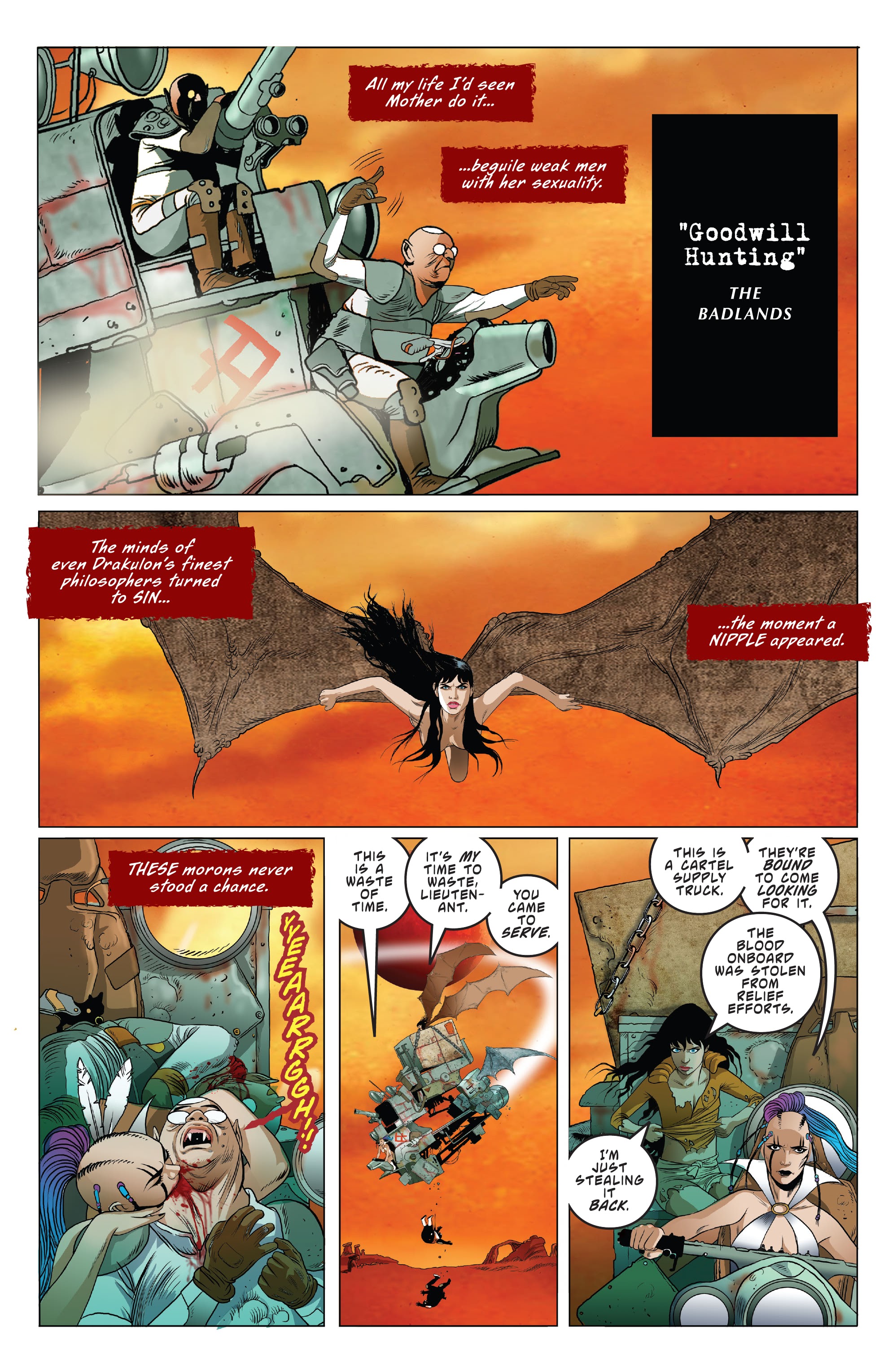Read online Vampirella: Year One comic -  Issue #3 - 27