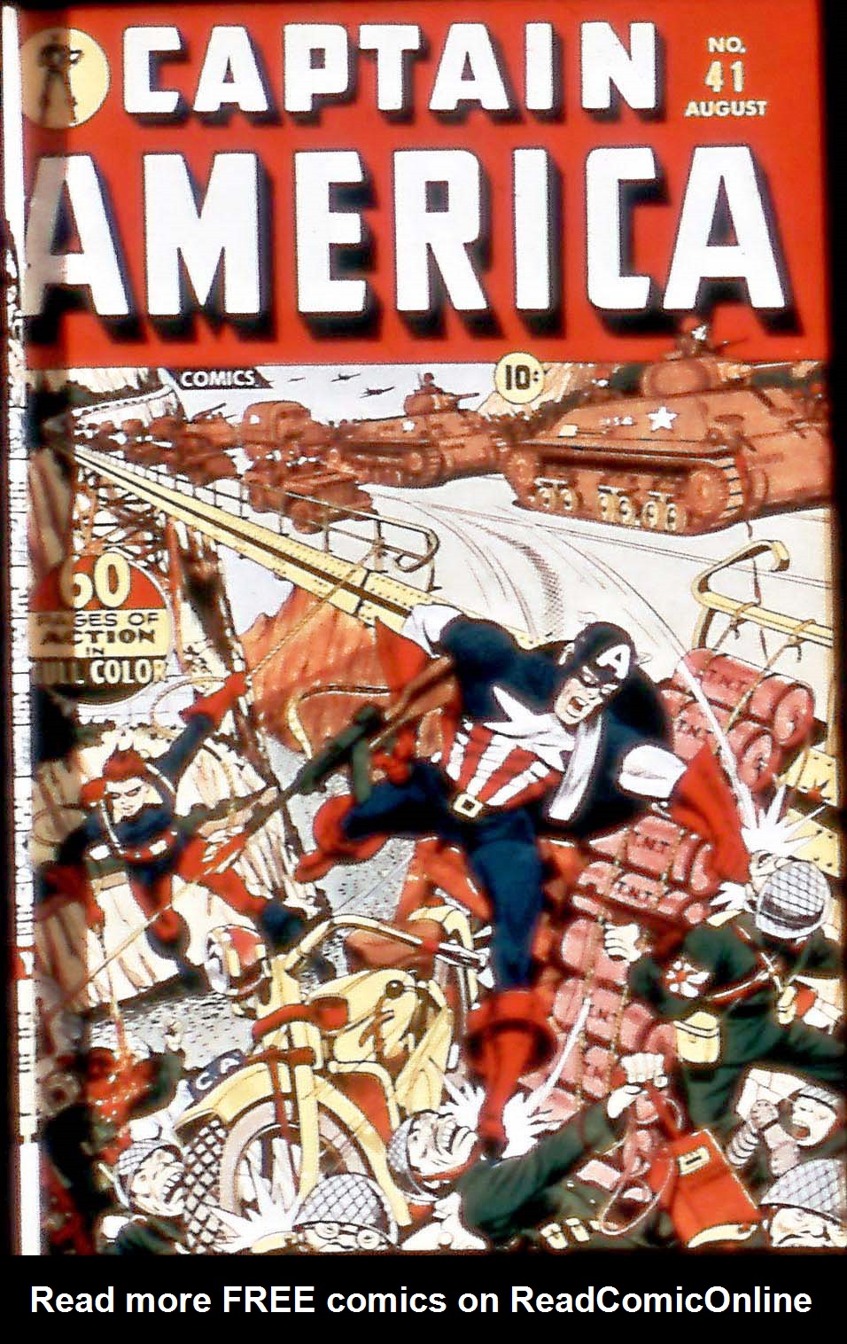 Read online Captain America Comics comic -  Issue #41 - 2