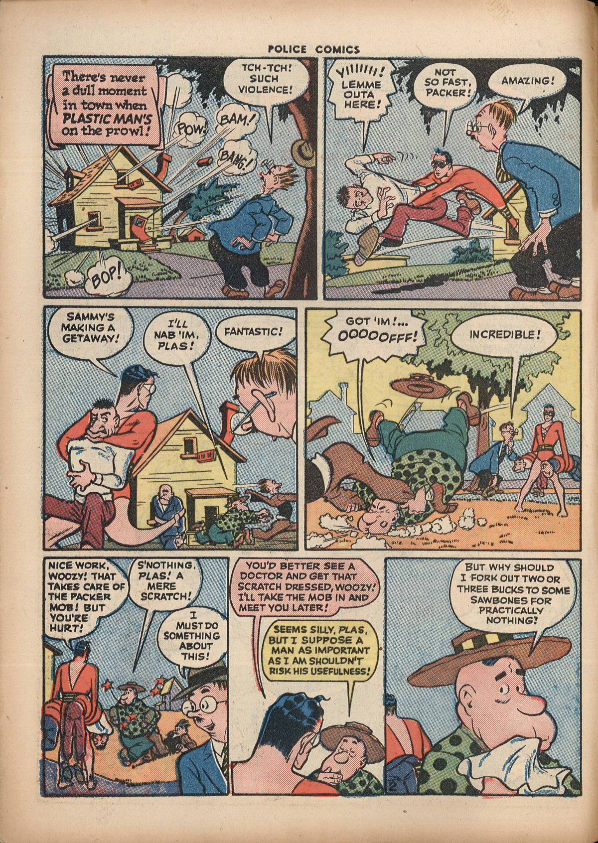 Read online Police Comics comic -  Issue #47 - 4
