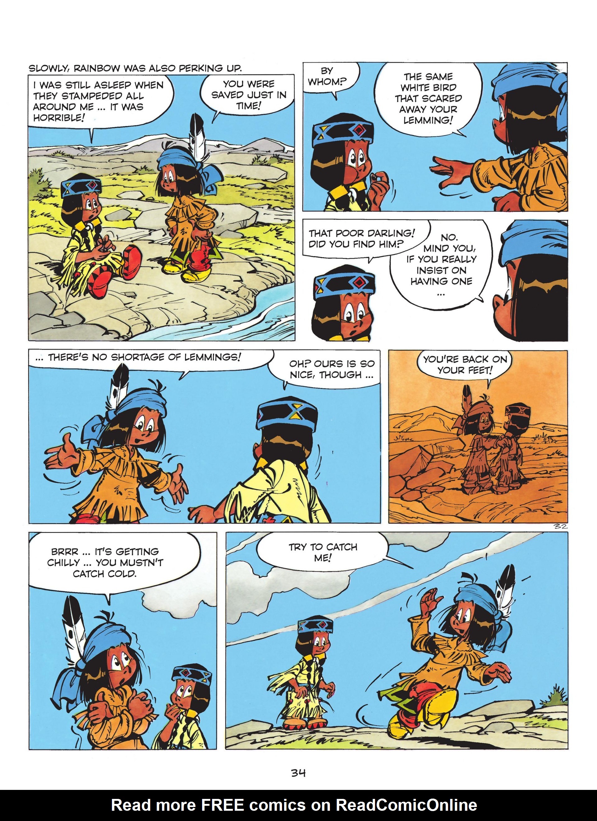 Read online Yakari comic -  Issue #17 - 36