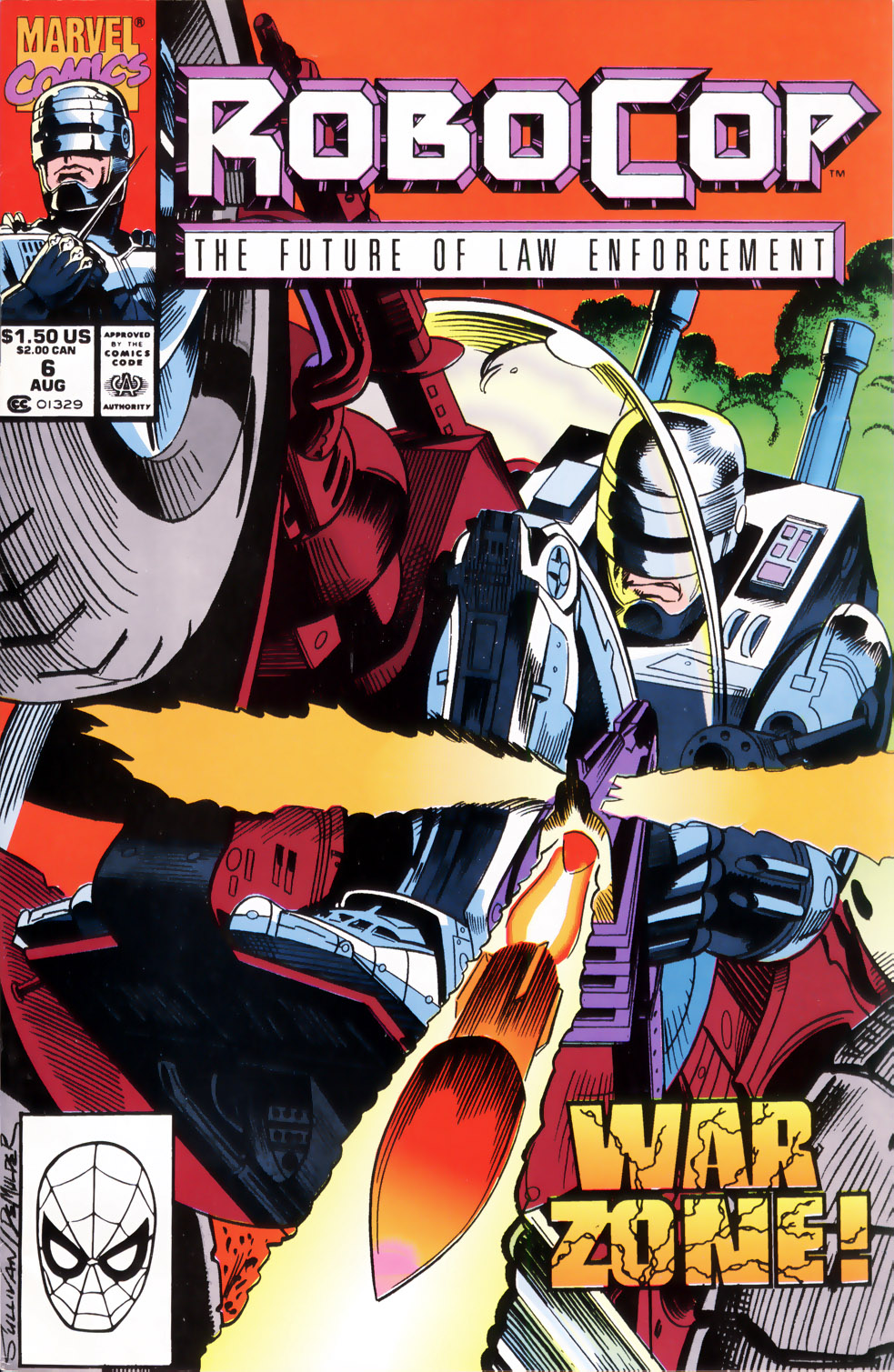 Read online Robocop (1990) comic -  Issue #6 - 1