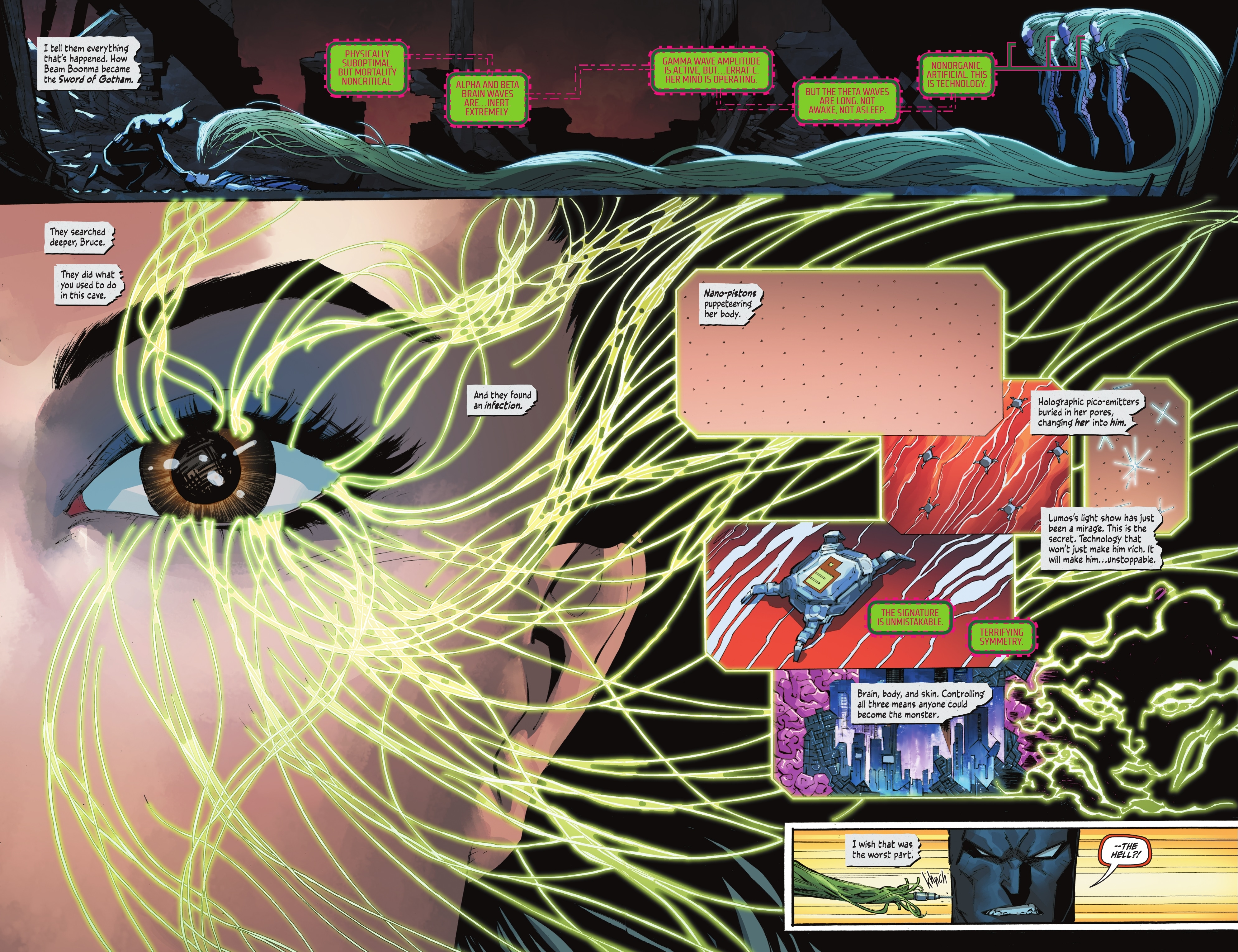 Read online Batman Beyond: Neo-Year comic -  Issue #5 - 6