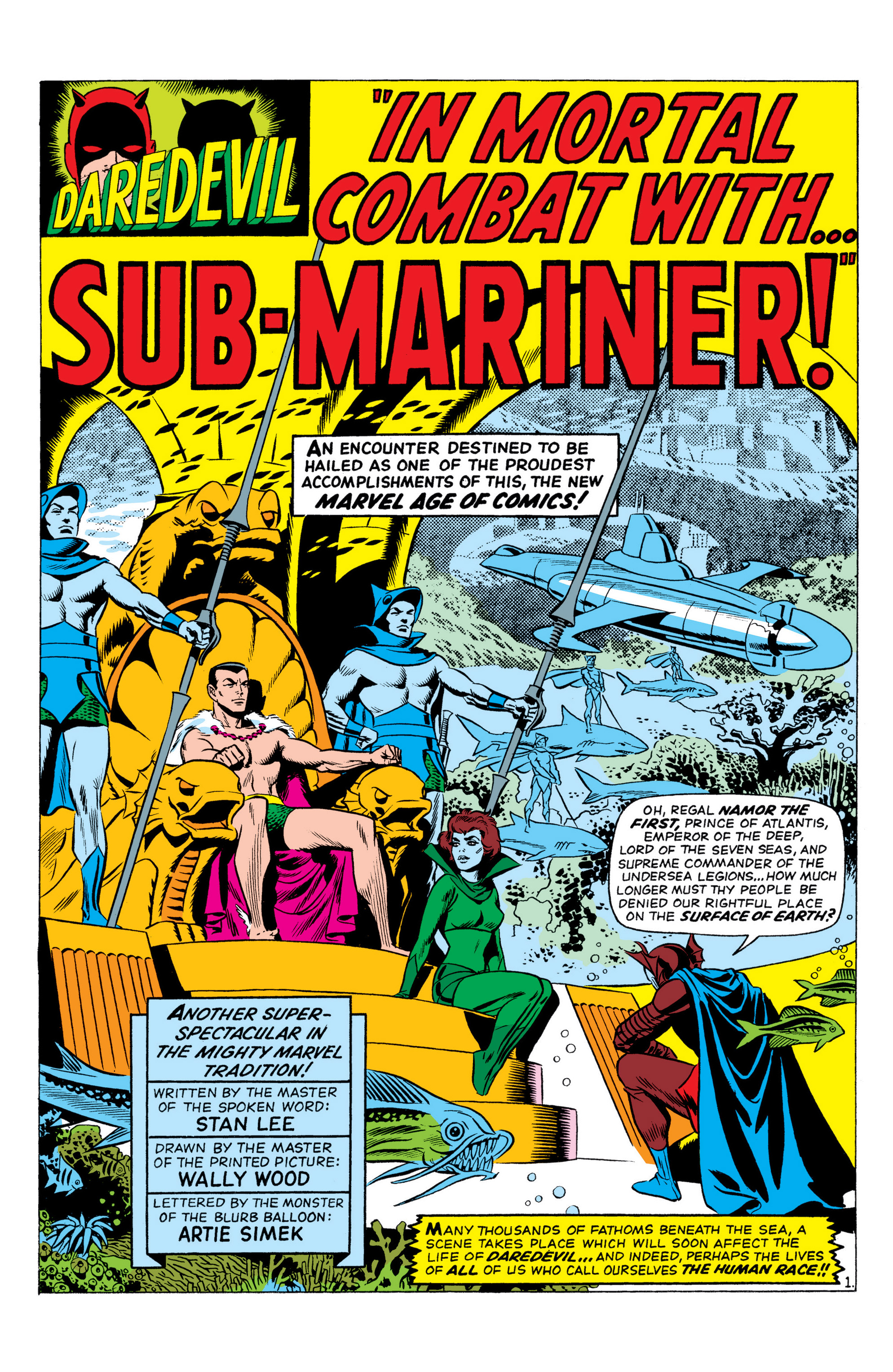 Read online Marvel Masterworks: Daredevil comic -  Issue # TPB 1 (Part 2) - 43