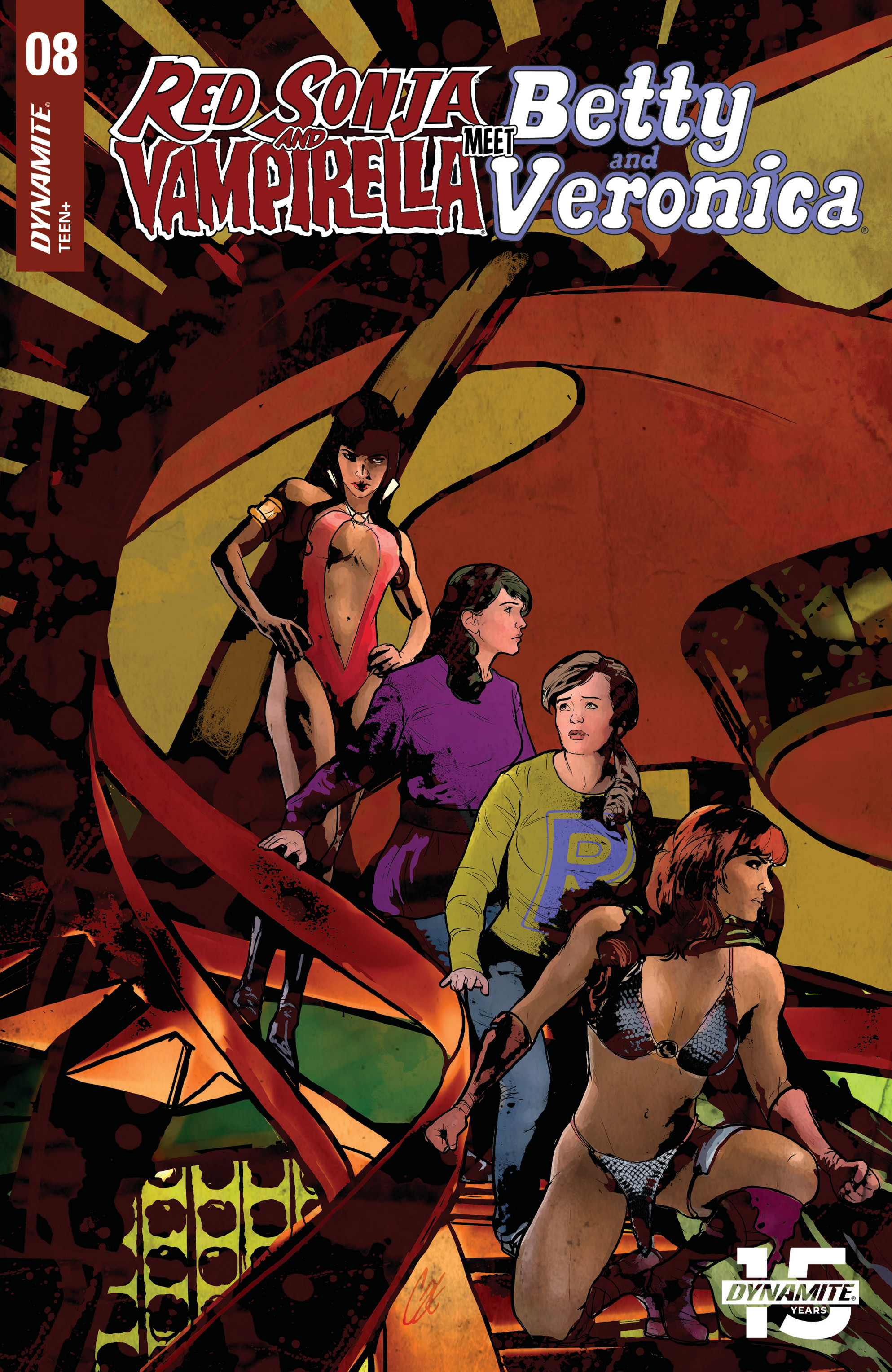 Read online Red Sonja and Vampirella Meet Betty and Veronica comic -  Issue #8 - 5