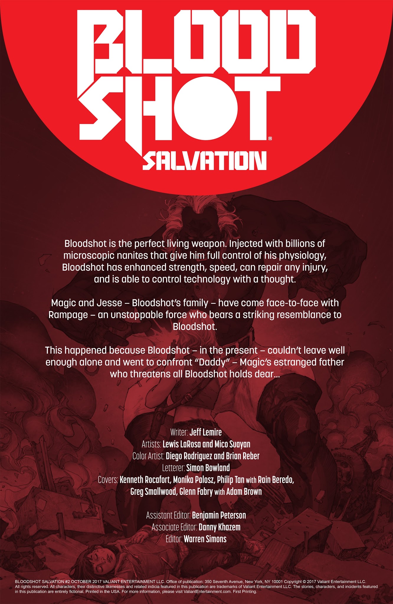 Read online Bloodshot Salvation comic -  Issue #2 - 2