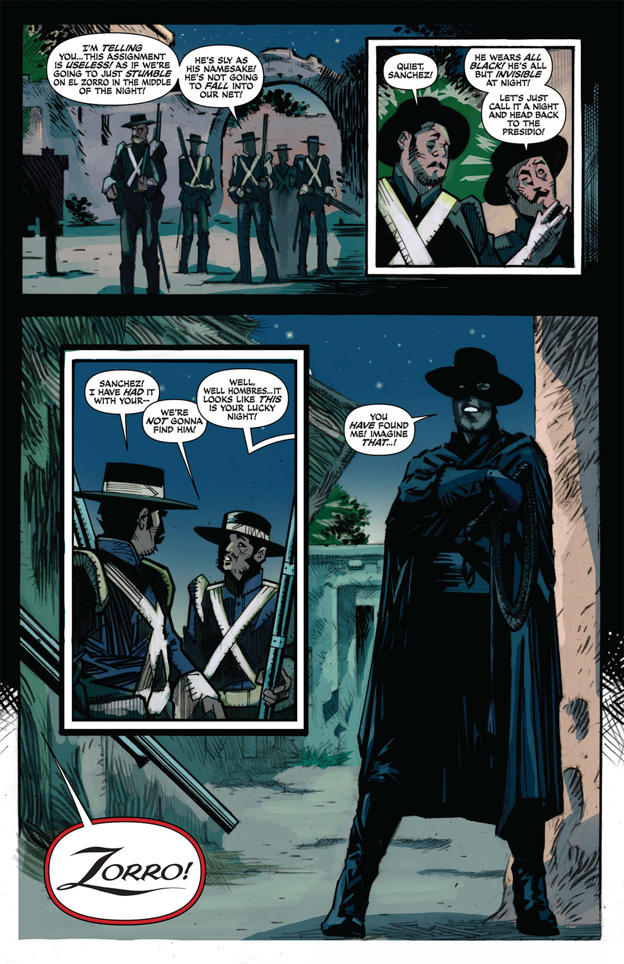 Read online Zorro Rides Again comic -  Issue #7 - 17