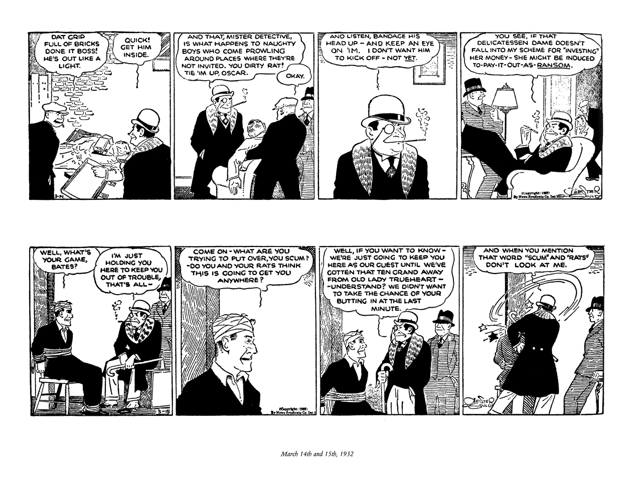 Read online The Complete Chester Gould's Dick Tracy comic -  Issue # TPB 1 (Part 1) - 90