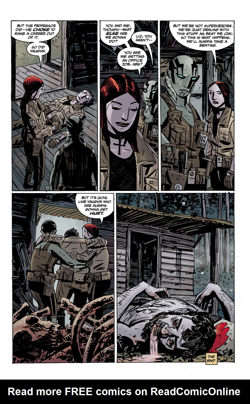 Read online B.P.R.D.: Casualties comic -  Issue # Full - 10