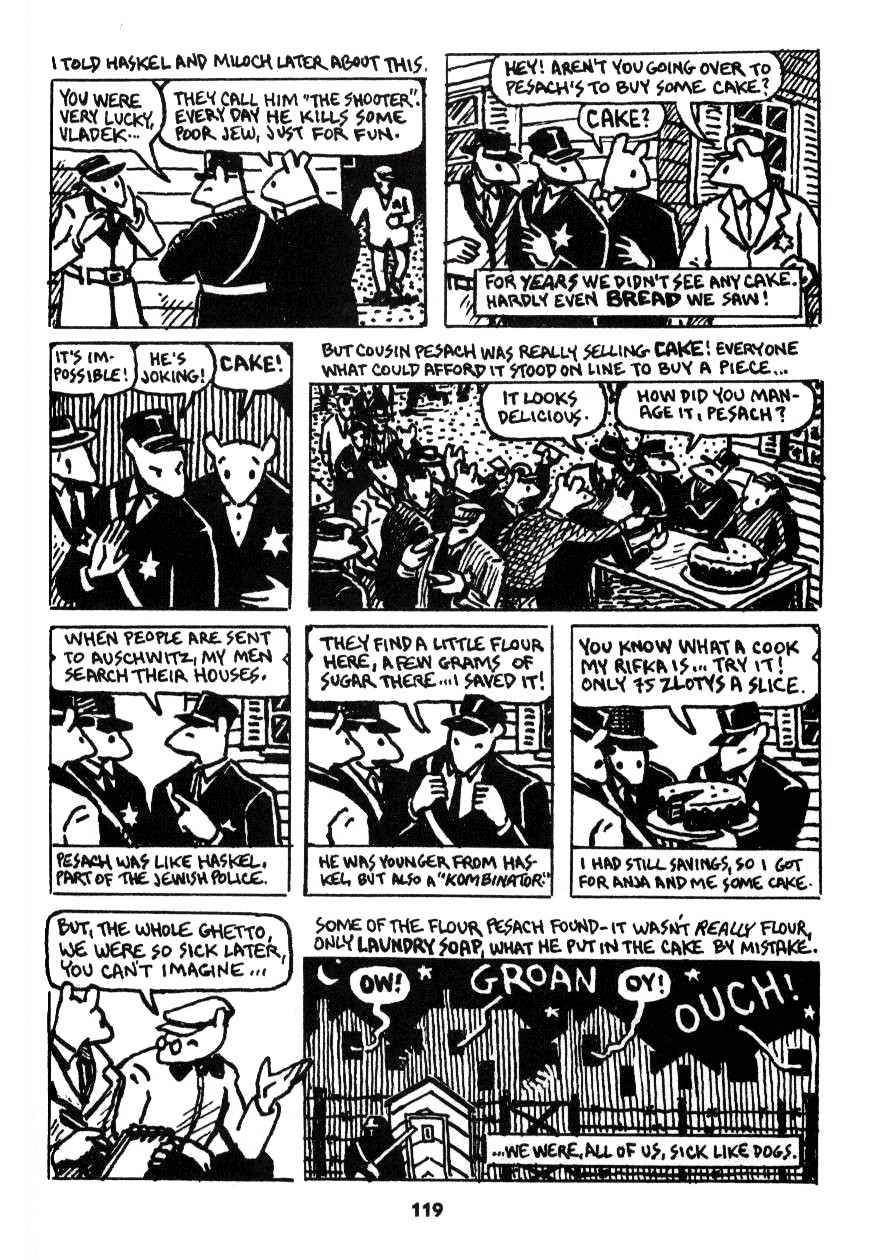 Read online Maus: A Survivor's Tale comic -  Issue # TPB 1 - 112