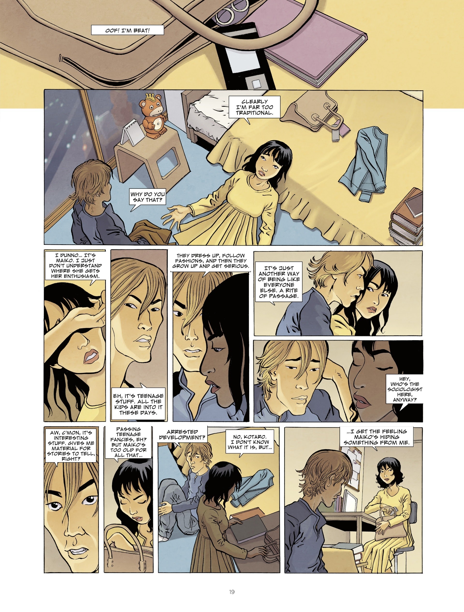 Read online Otaku Blue comic -  Issue #1 - 19