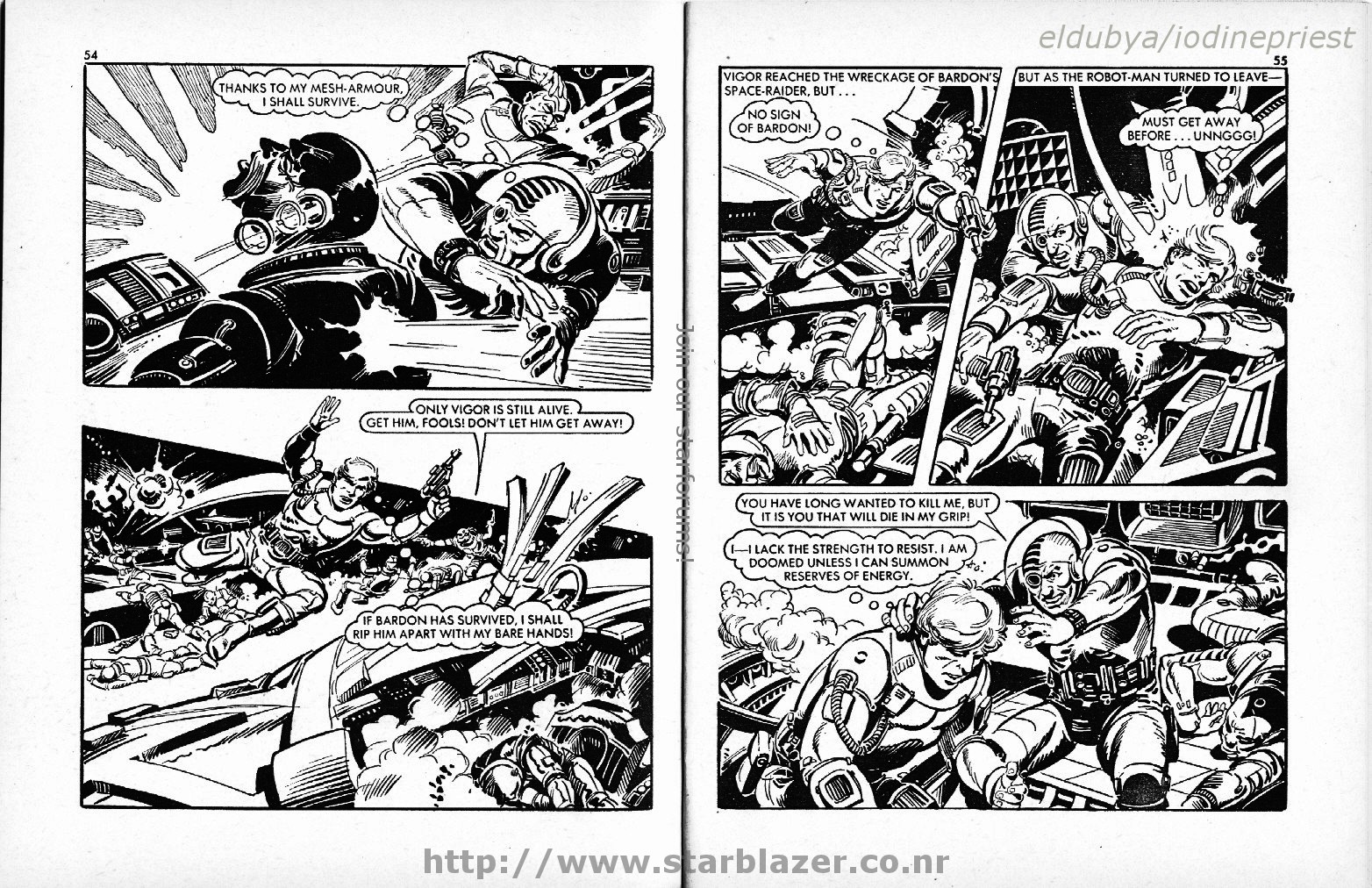 Read online Starblazer comic -  Issue #134 - 29