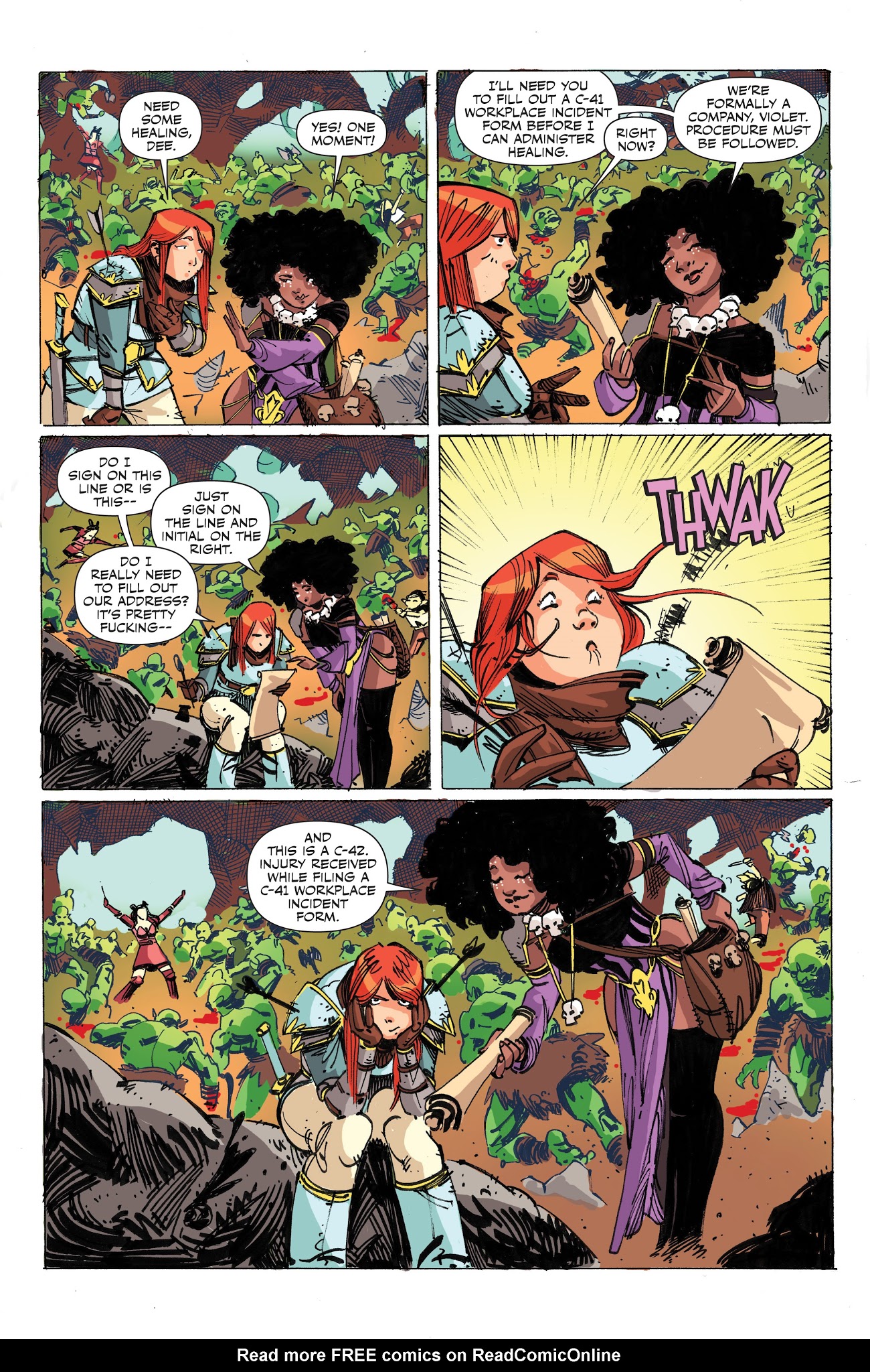 Read online Rat Queens (2017) comic -  Issue #4 - 25