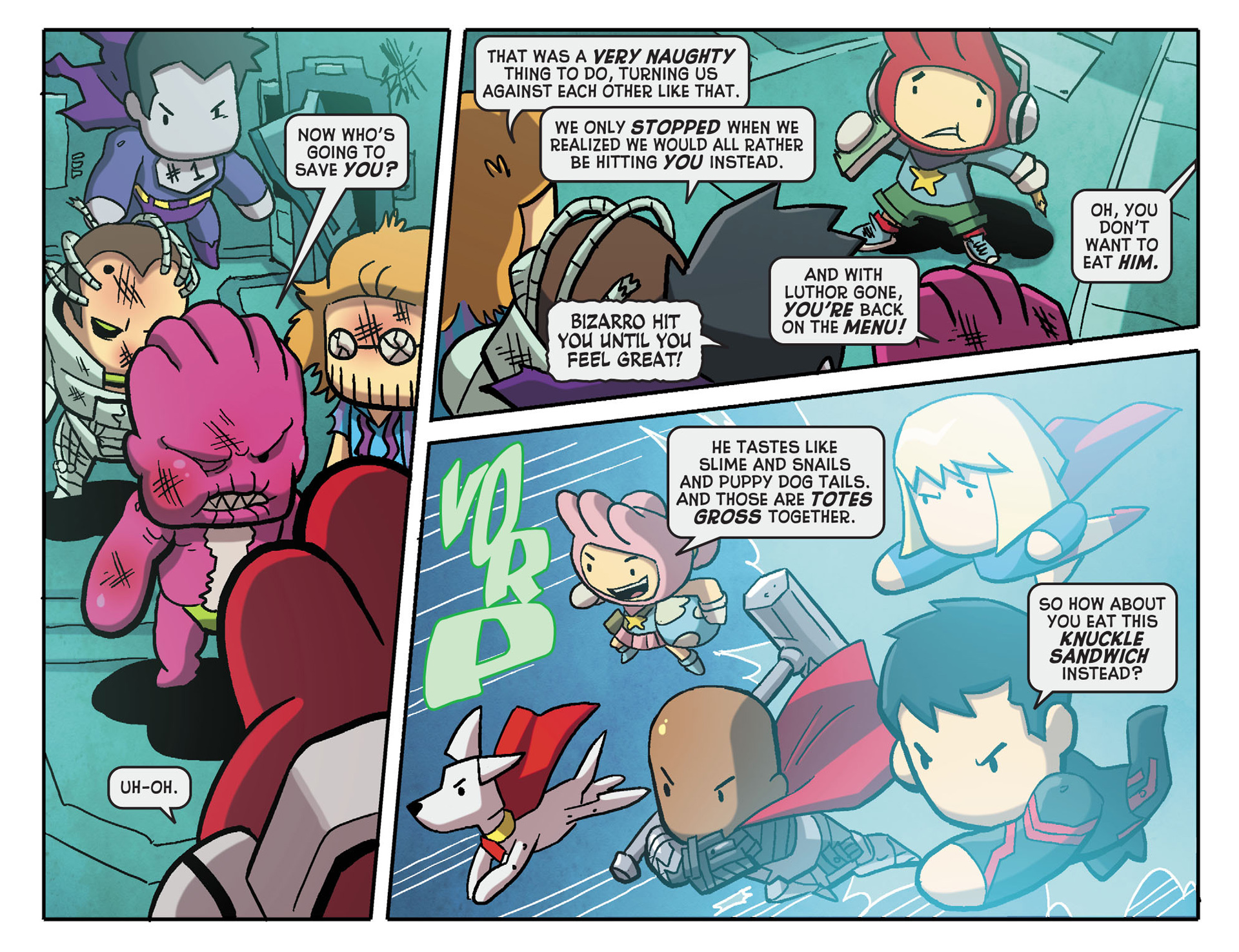 Read online Scribblenauts Unmasked: A Crisis of Imagination comic -  Issue #4 - 18
