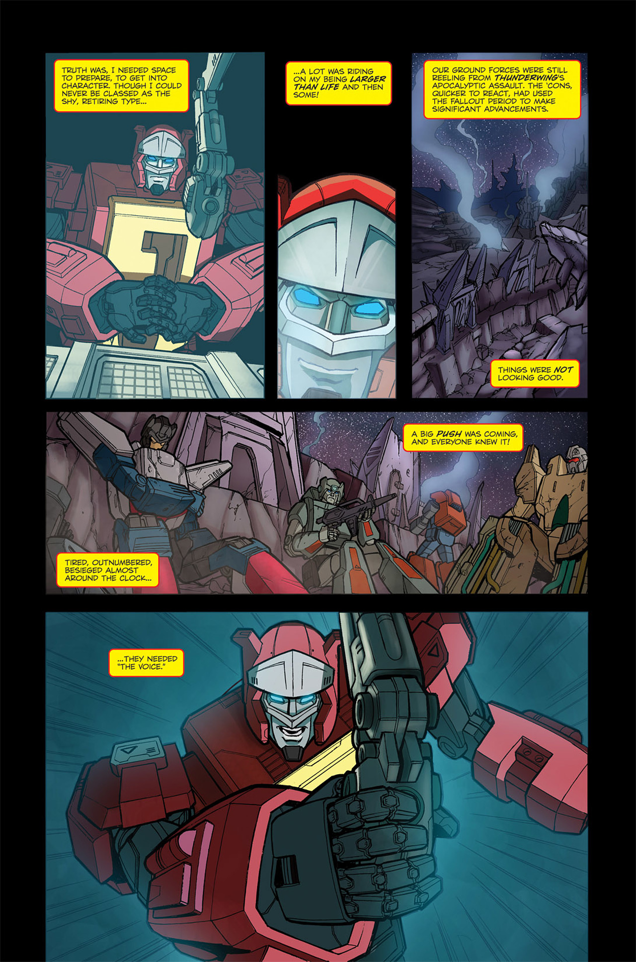 Read online Transformers Spotlight: Blaster comic -  Issue # Full - 13