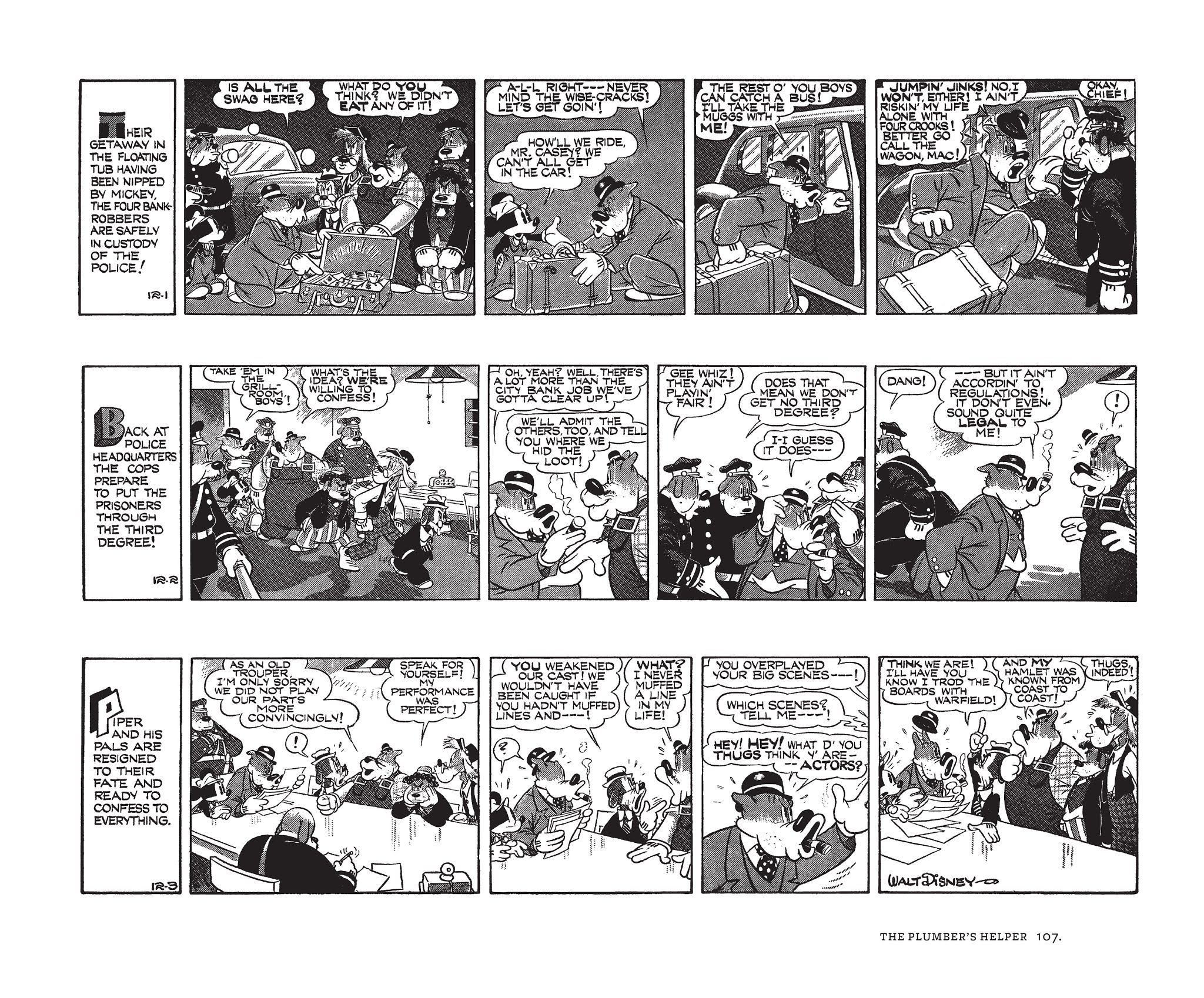 Read online Walt Disney's Mickey Mouse by Floyd Gottfredson comic -  Issue # TPB 5 (Part 2) - 7