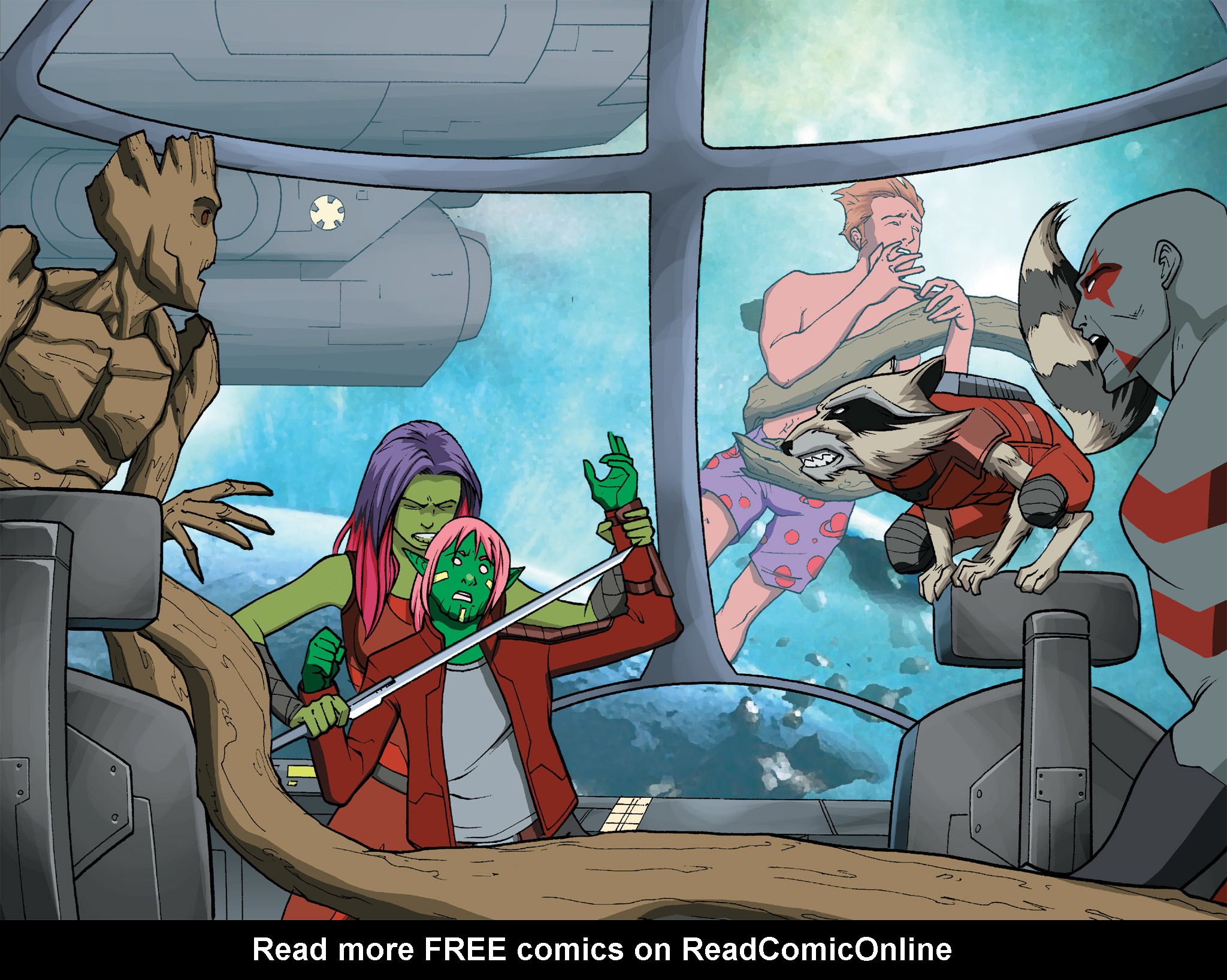 Read online Guardians of the Galaxy: Awesome Mix Infinite Comic comic -  Issue #7 - 64