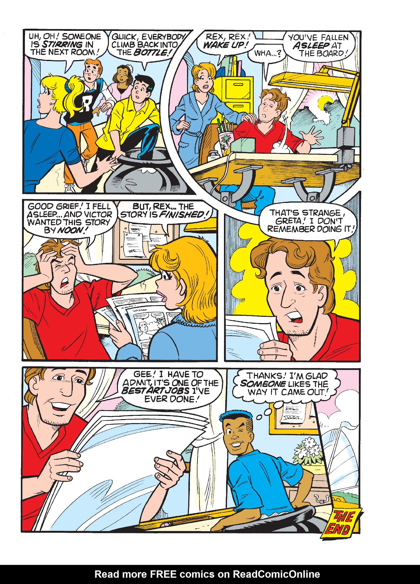 Read online Archie's Funhouse Double Digest comic -  Issue #22 - 163