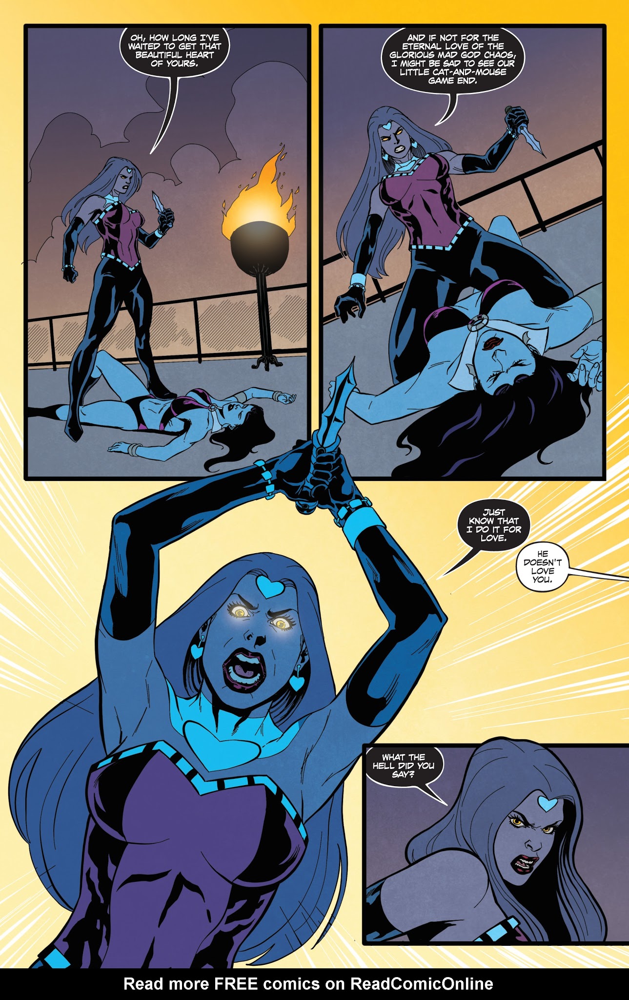 Read online Hack/Slash vs. Vampirella comic -  Issue #5 - 16