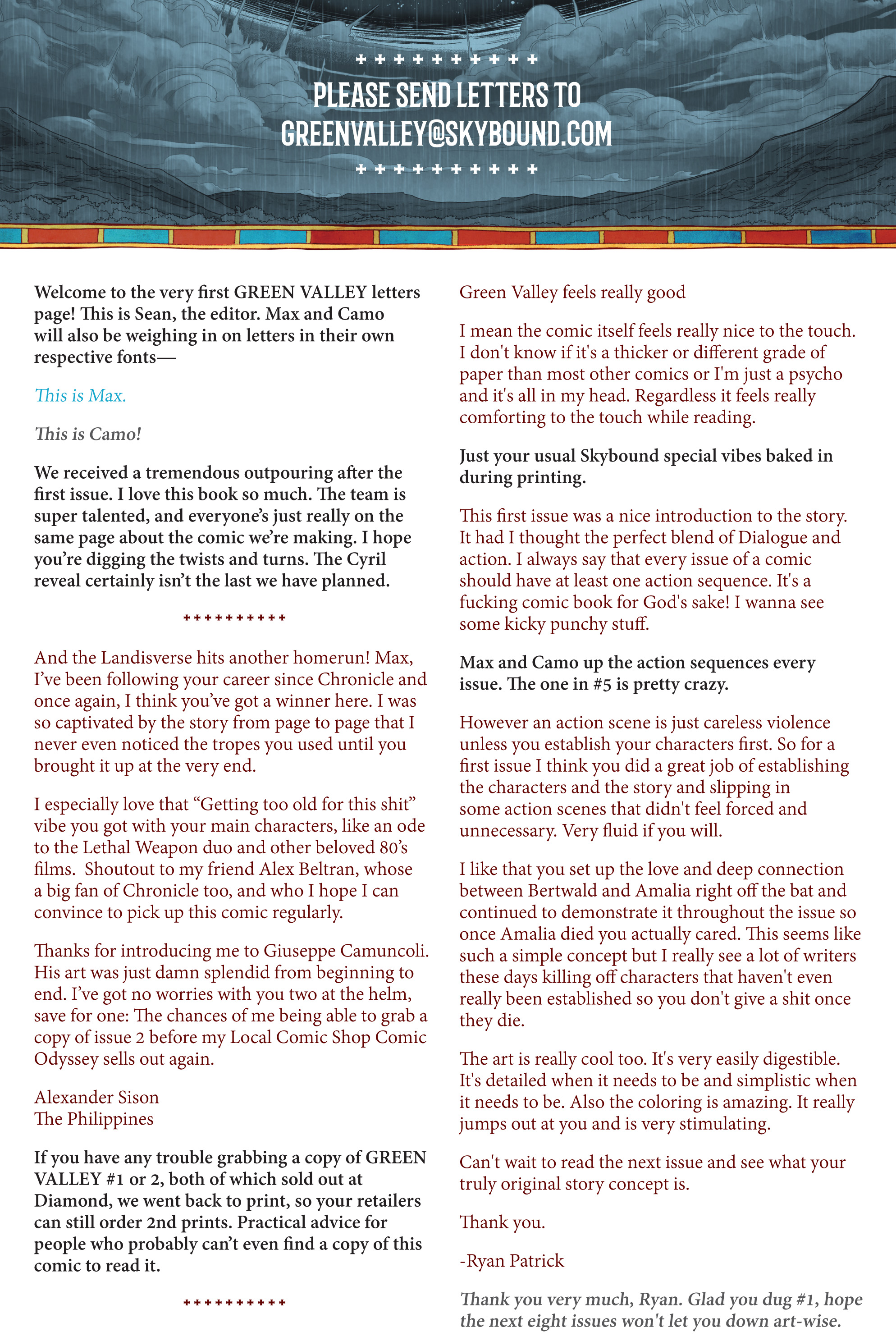 Read online Green Valley comic -  Issue #3 - 22