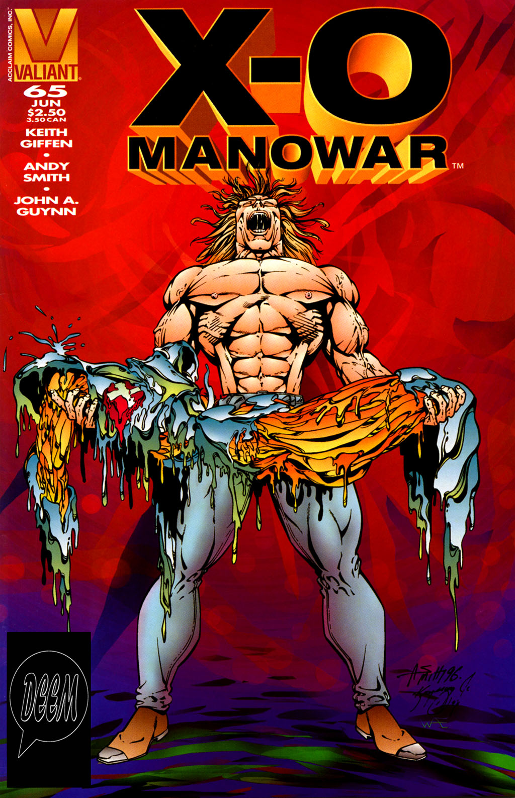 Read online X-O Manowar (1992) comic -  Issue #65 - 1