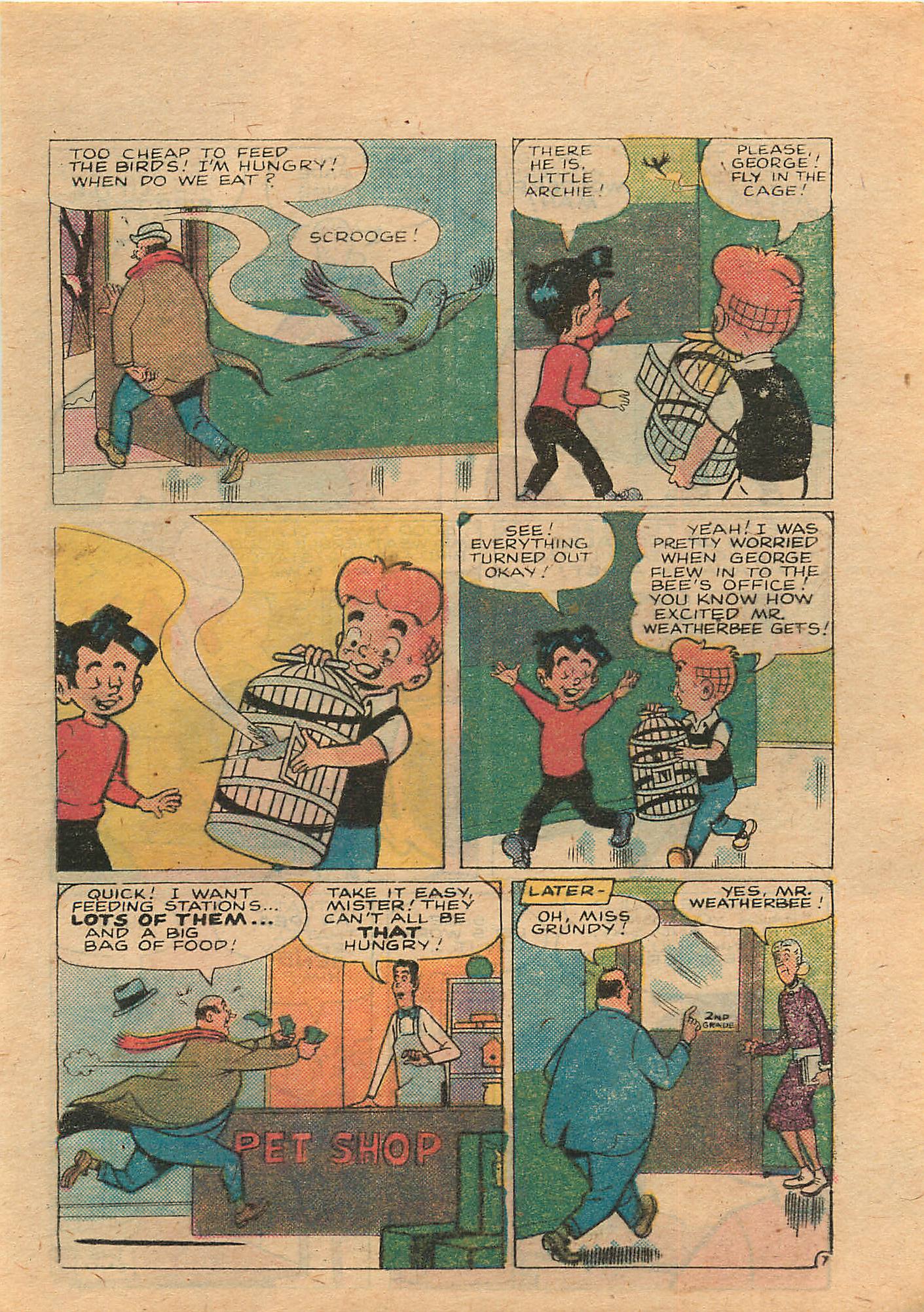 Read online Little Archie Comics Digest Magazine comic -  Issue #4 - 9