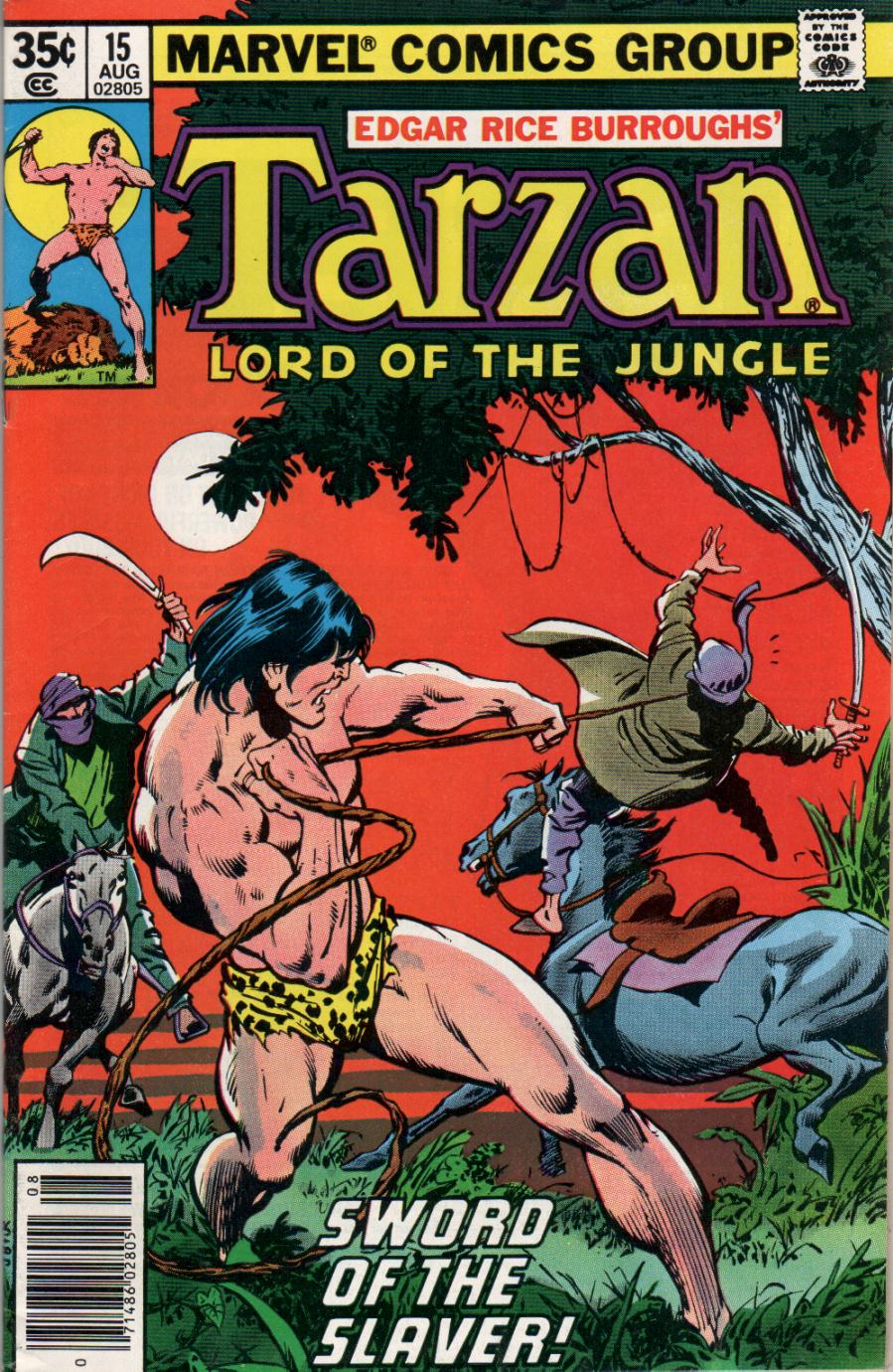 Read online Tarzan (1977) comic -  Issue #15 - 1