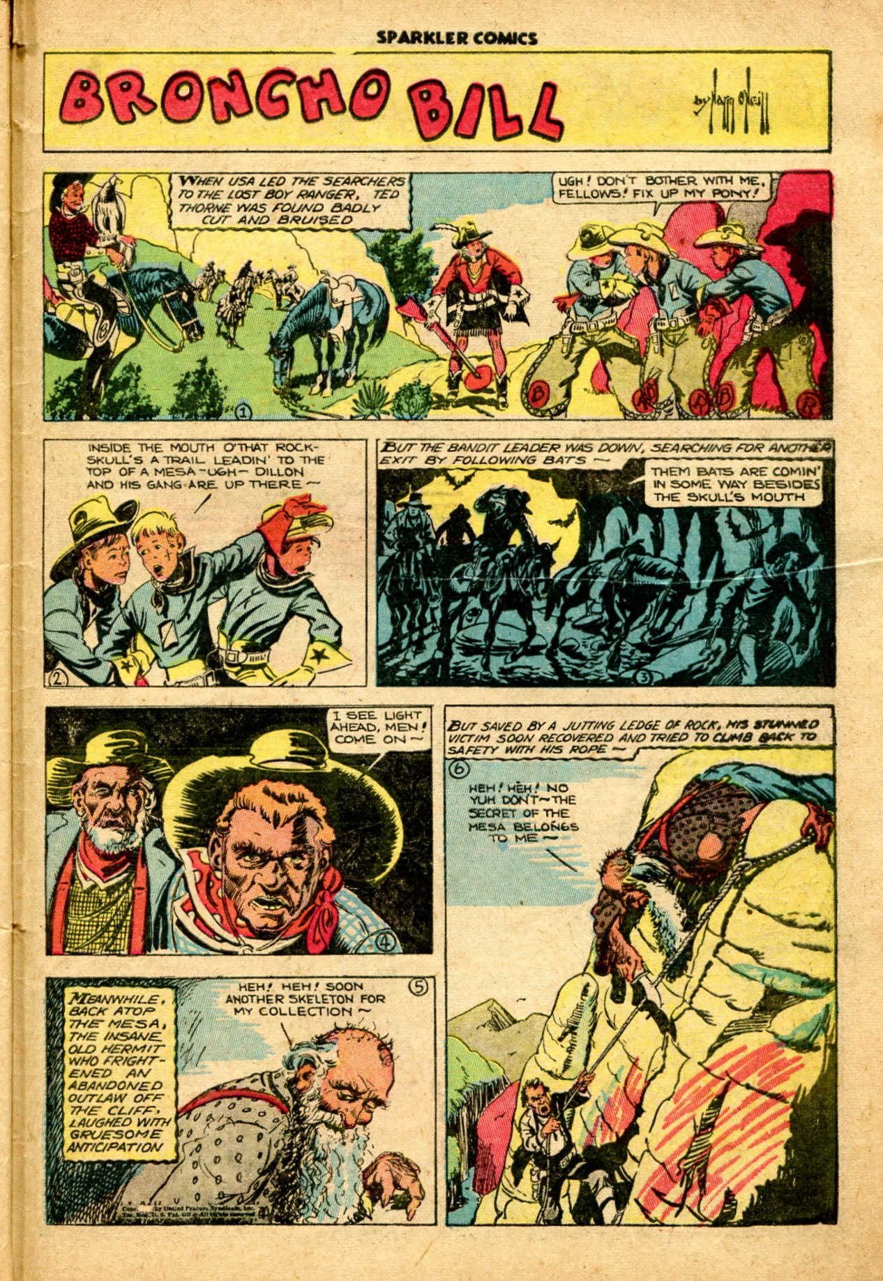 Read online Sparkler Comics comic -  Issue #50 - 47