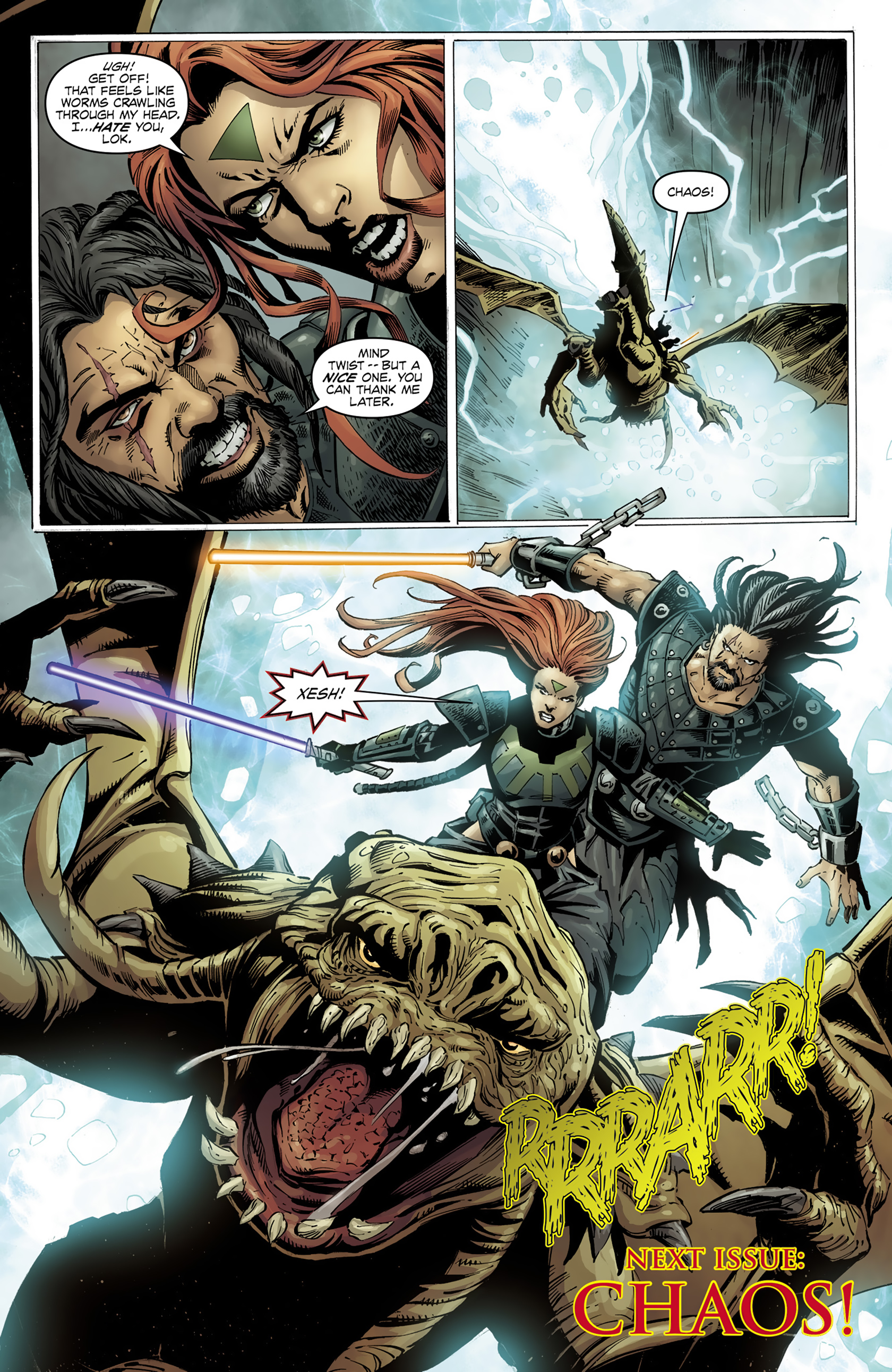 Read online Star Wars: Dawn of the Jedi - Force War comic -  Issue #4 - 24