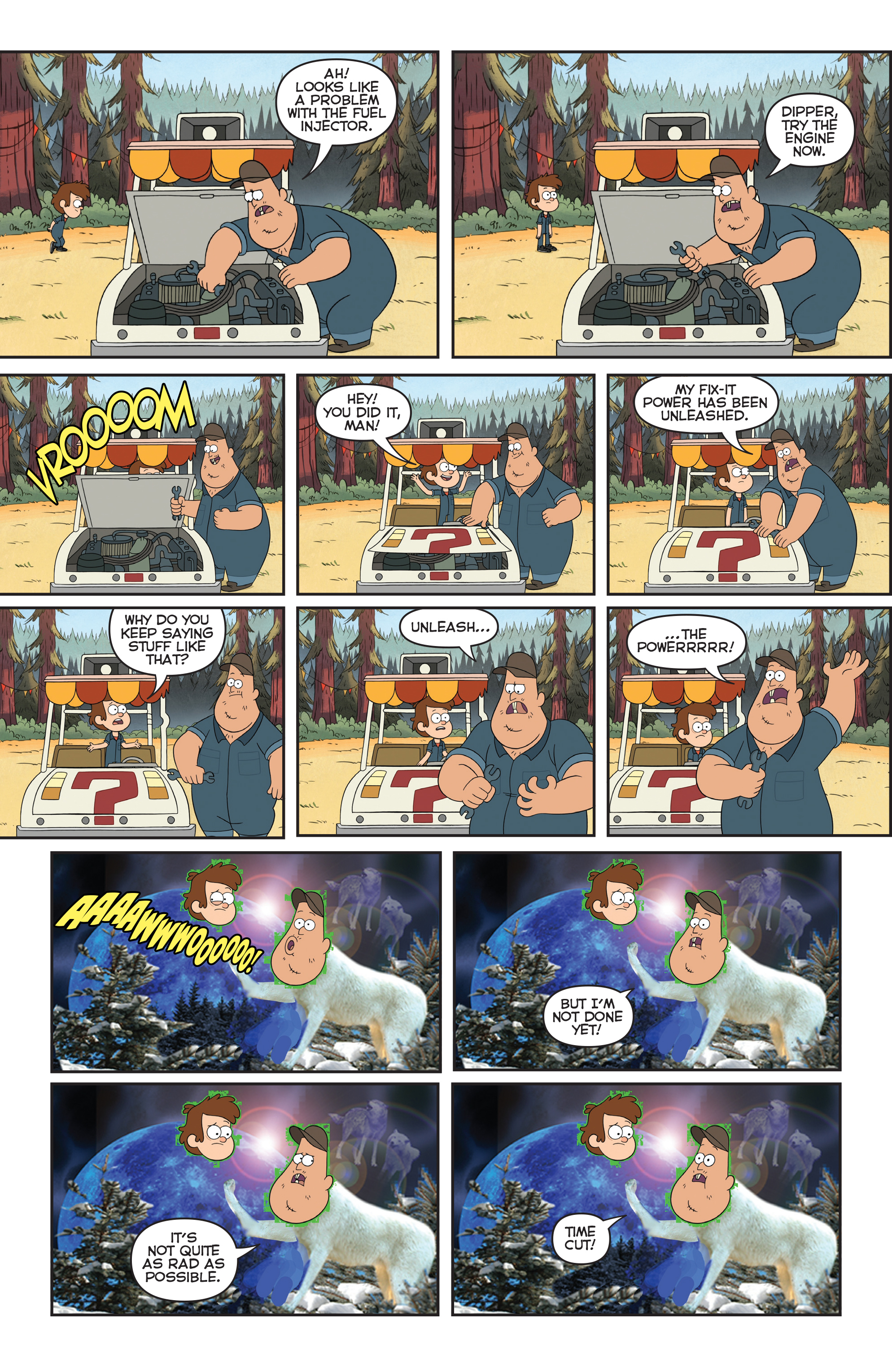 Read online Disney Gravity Falls Shorts Cinestory Comic comic -  Issue #2 - 26