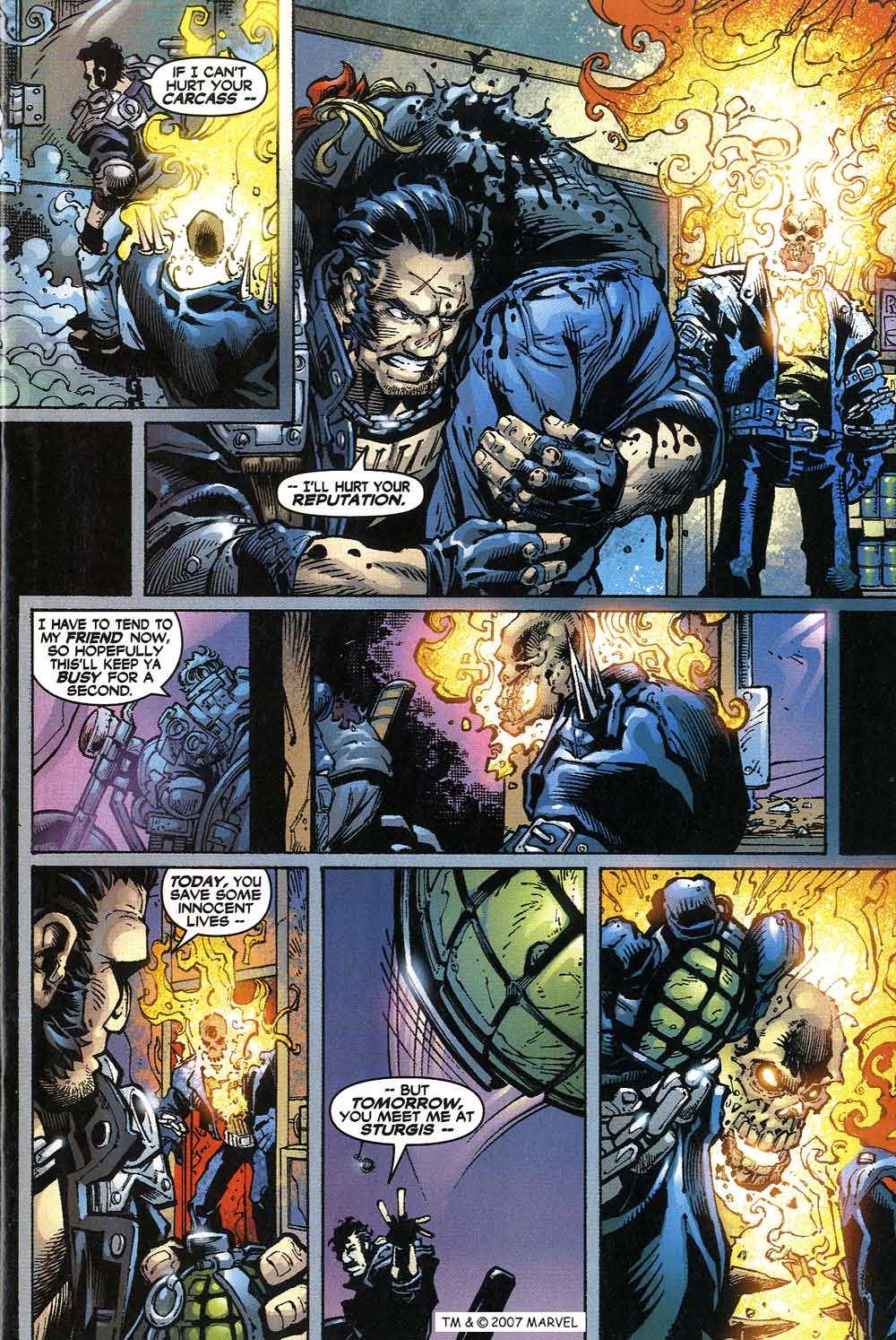 Read online Ghost Rider (2001) comic -  Issue #6 - 4