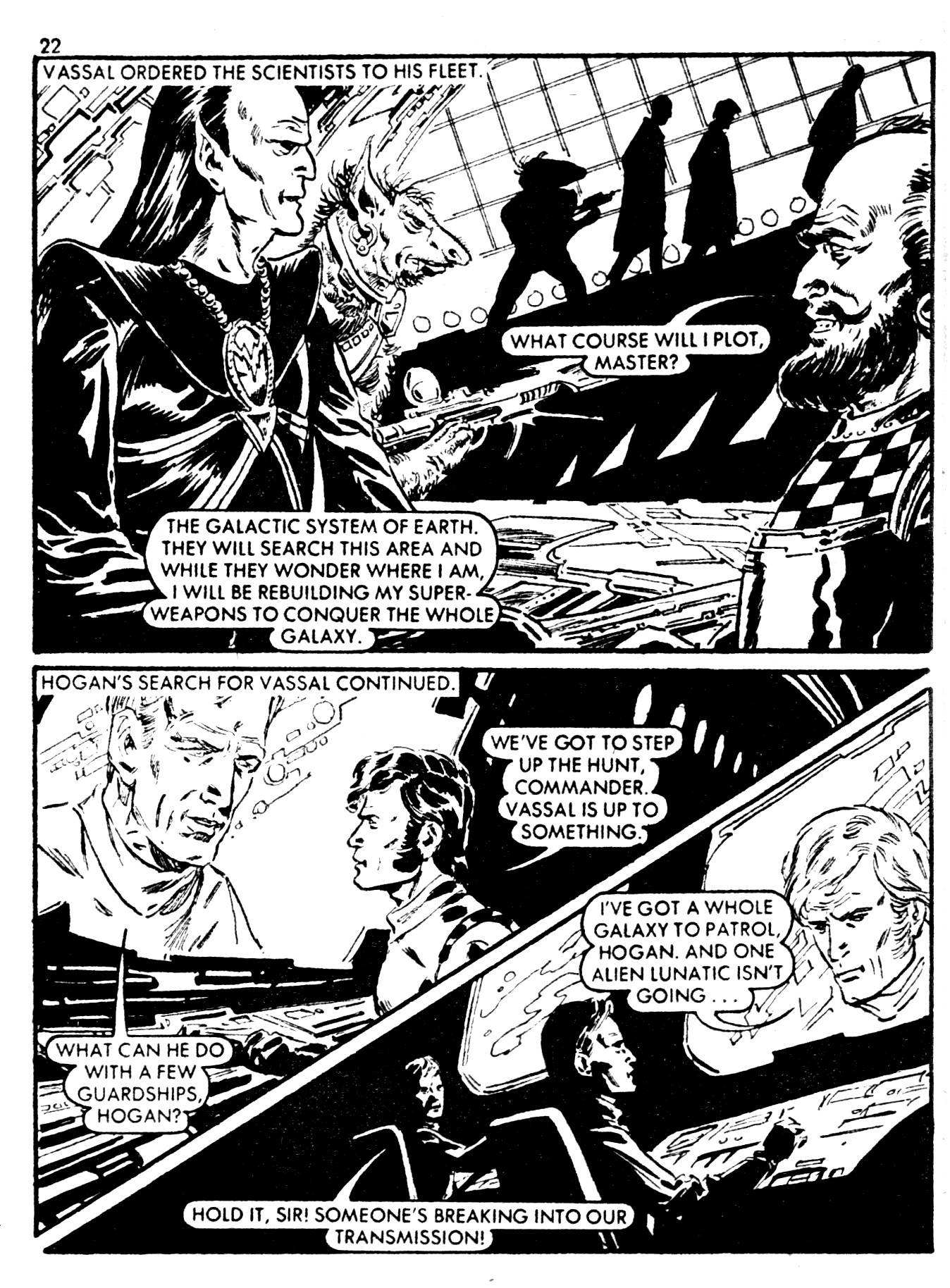 Read online Starblazer comic -  Issue #7 - 22