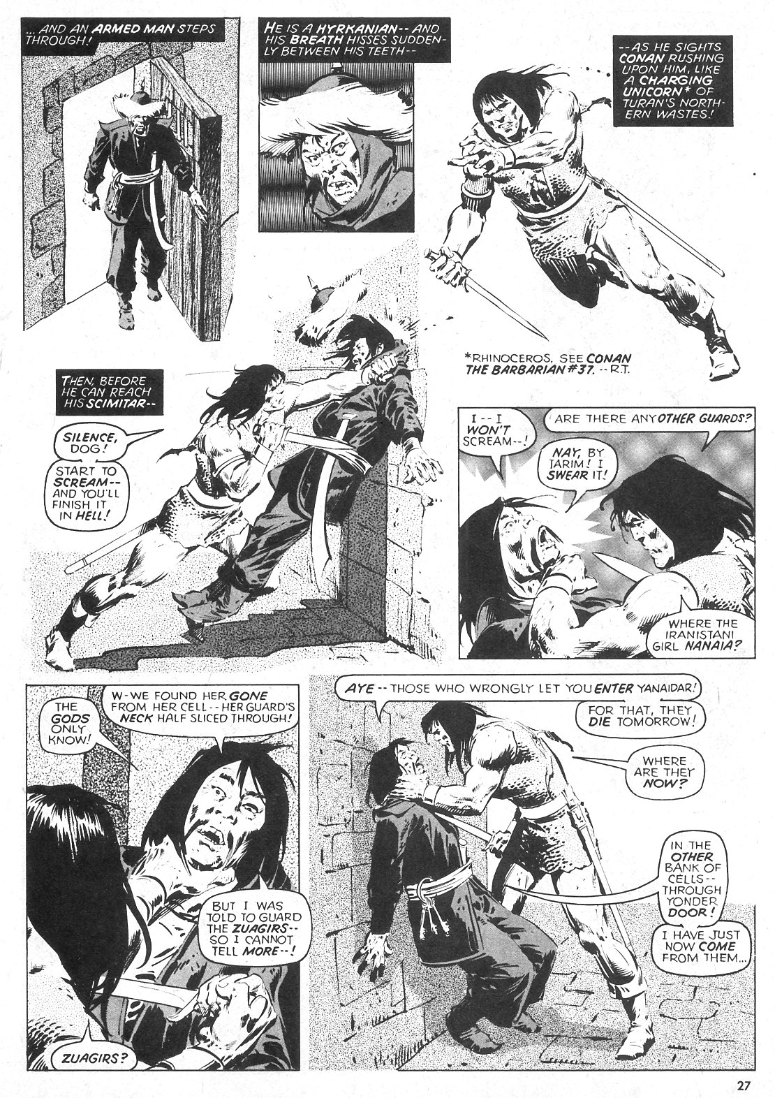 The Savage Sword Of Conan issue 32 - Page 27