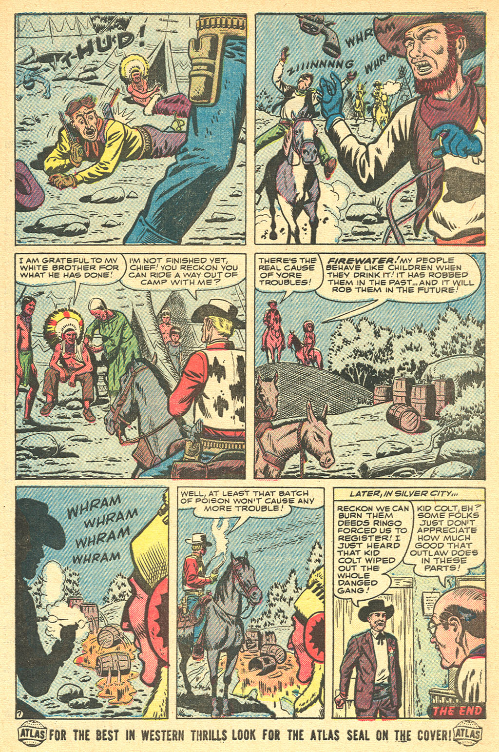 Read online Kid Colt Outlaw comic -  Issue #31 - 9