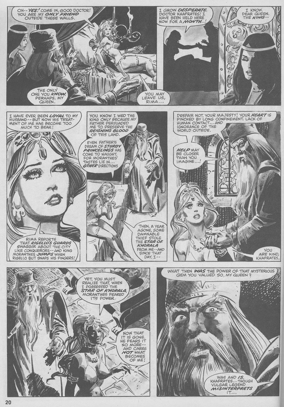 Read online The Savage Sword Of Conan comic -  Issue #44 - 20