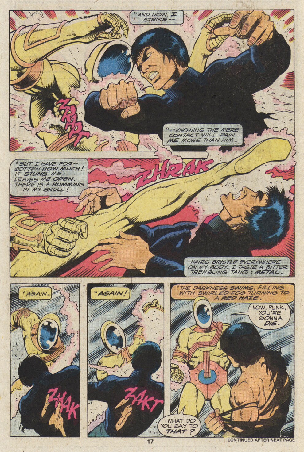 Read online Master of Kung Fu (1974) comic -  Issue #72 - 12