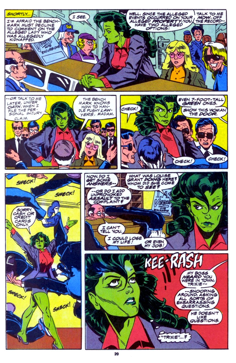 Read online The Sensational She-Hulk comic -  Issue #21 - 16