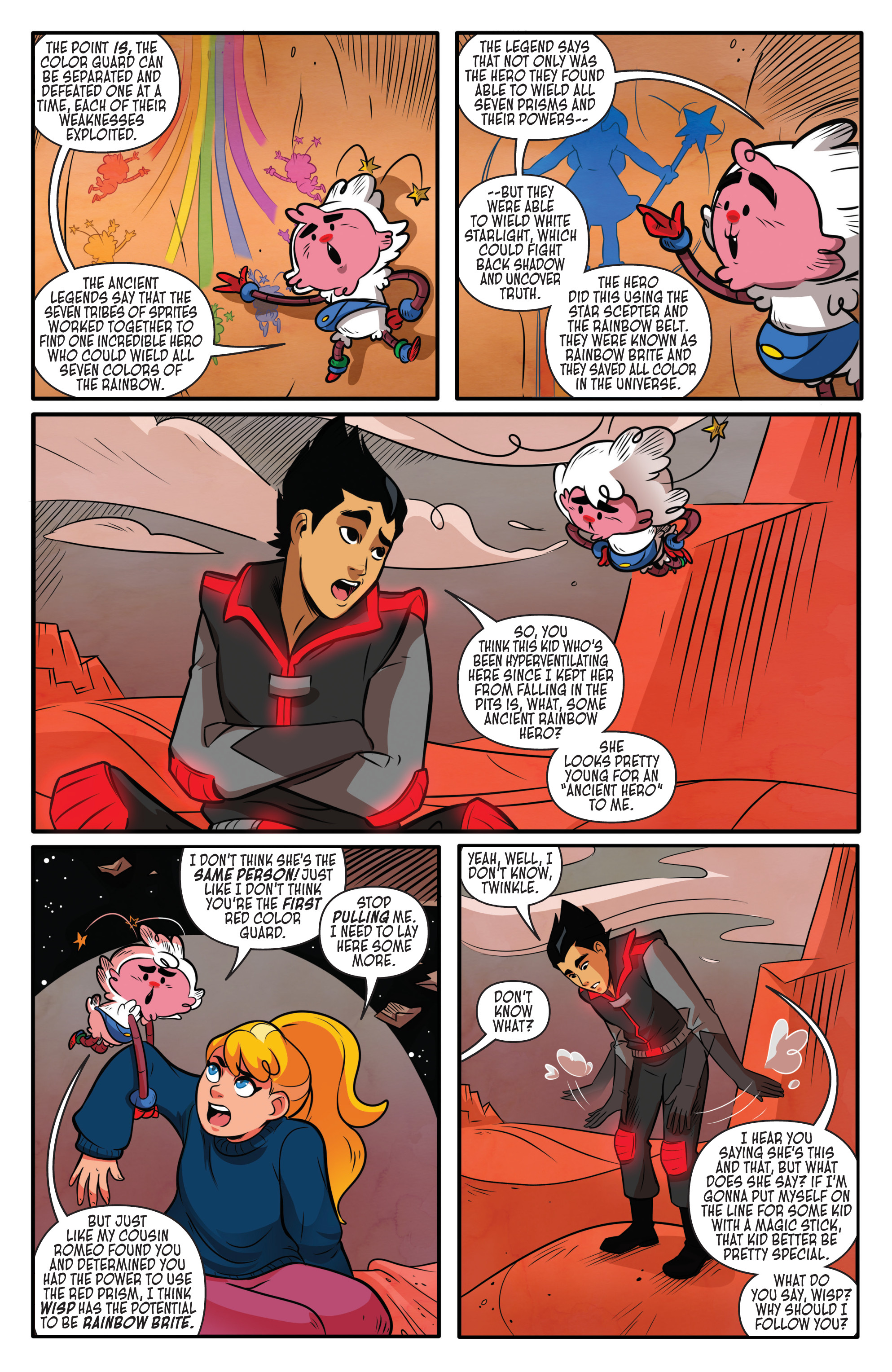 Read online Rainbow Brite comic -  Issue #4 - 6