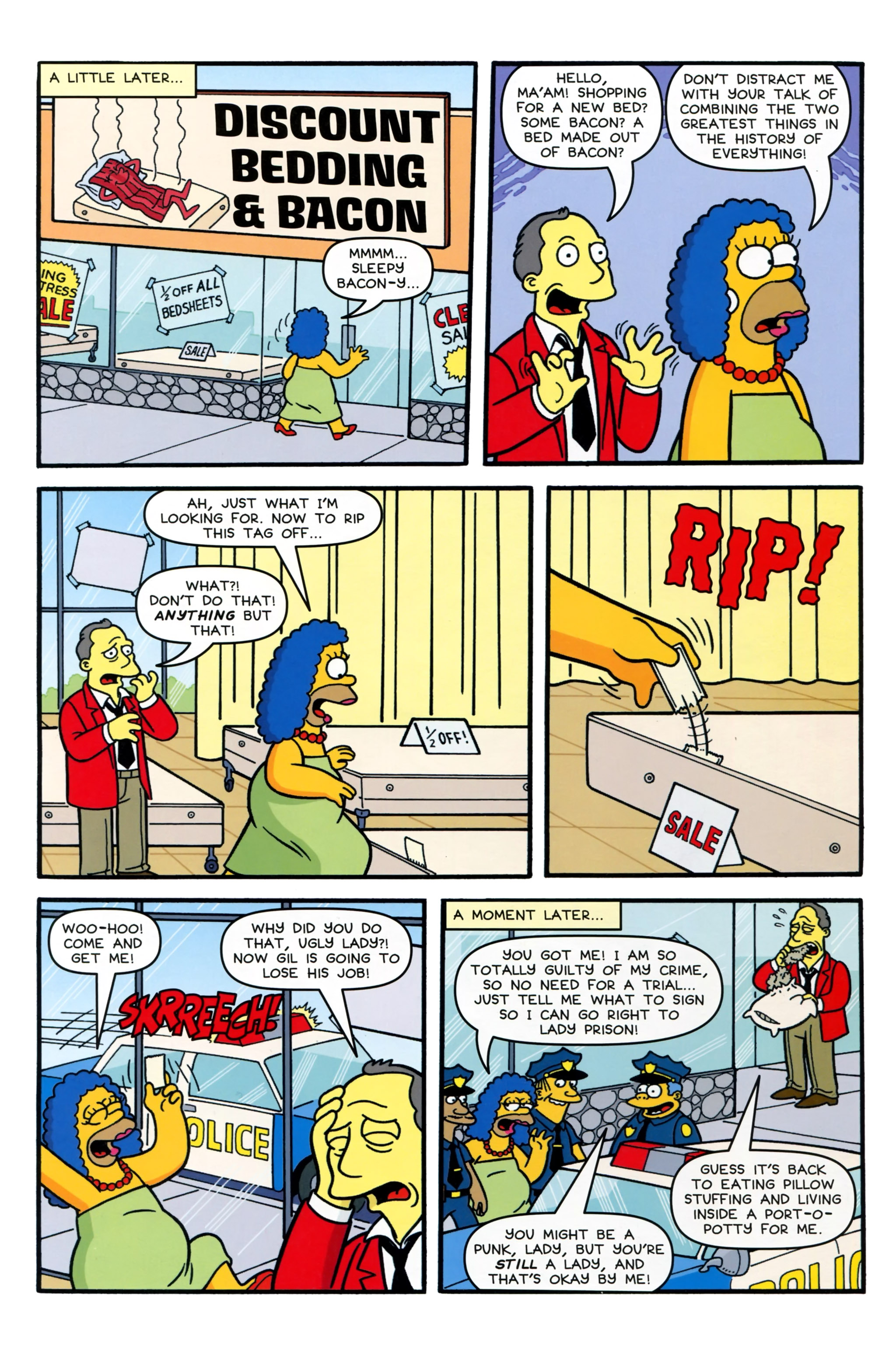 Read online Simpsons Comics comic -  Issue #221 - 17