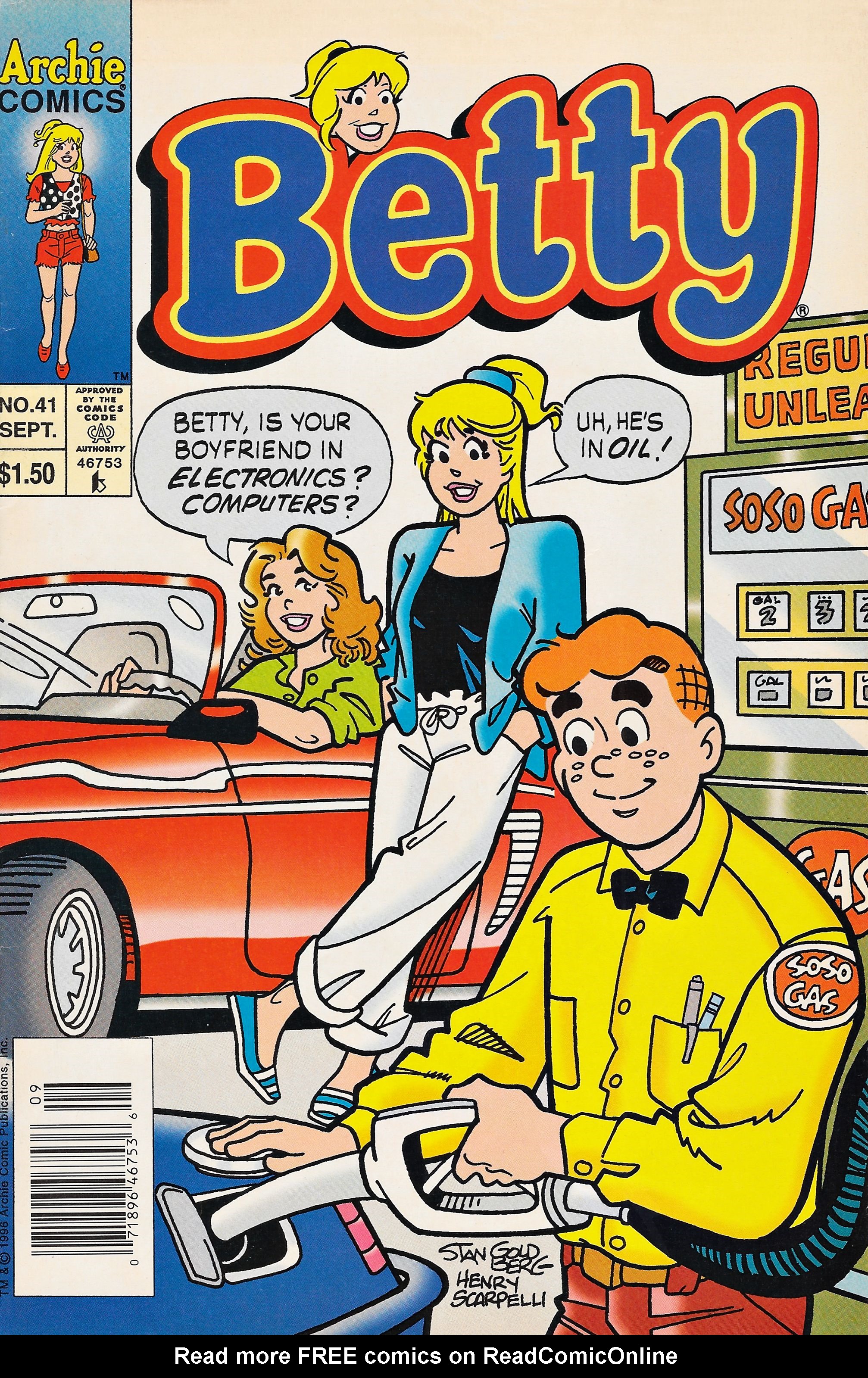 Read online Betty comic -  Issue #41 - 1