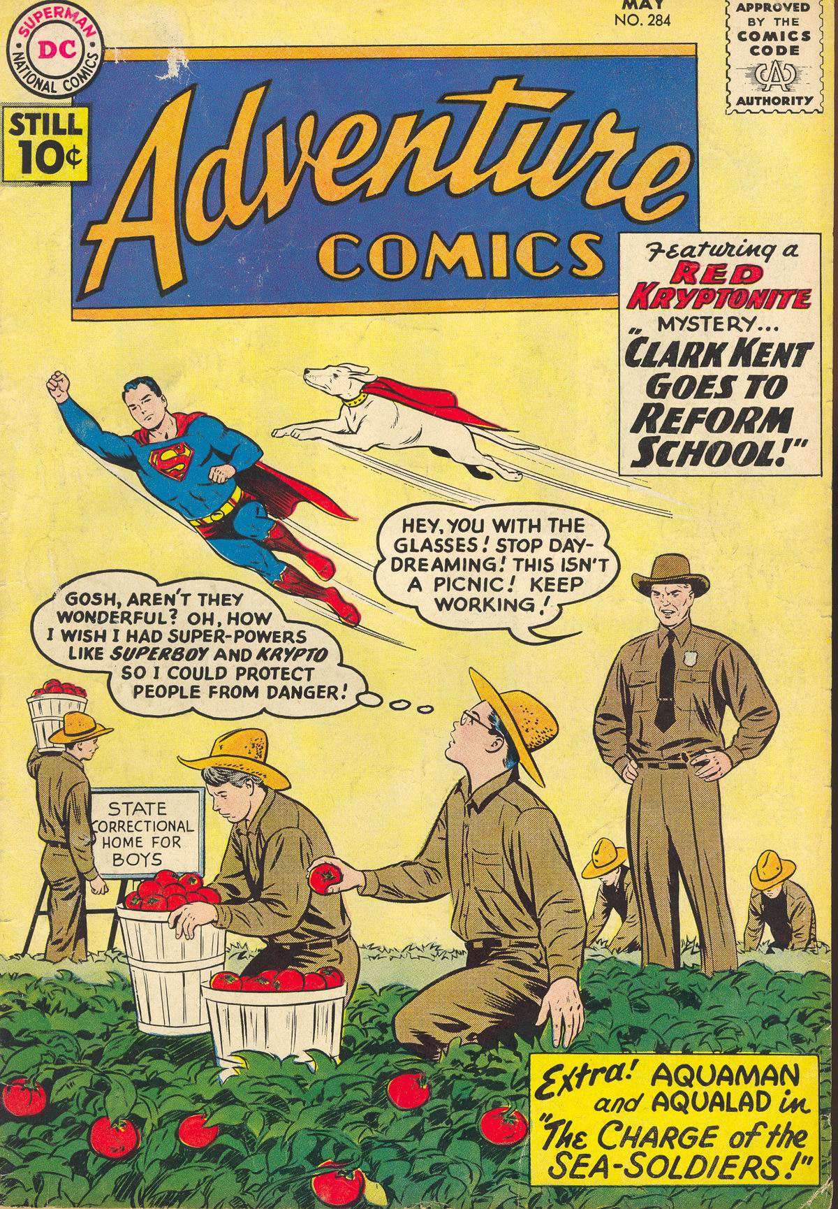 Read online Adventure Comics (1938) comic -  Issue #284 - 1