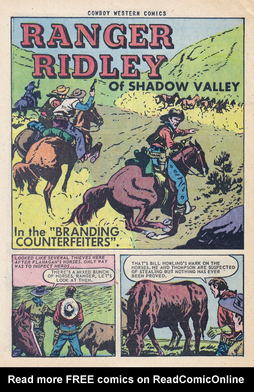 Read online Cowboy Western Comics (1948) comic -  Issue #38 - 28