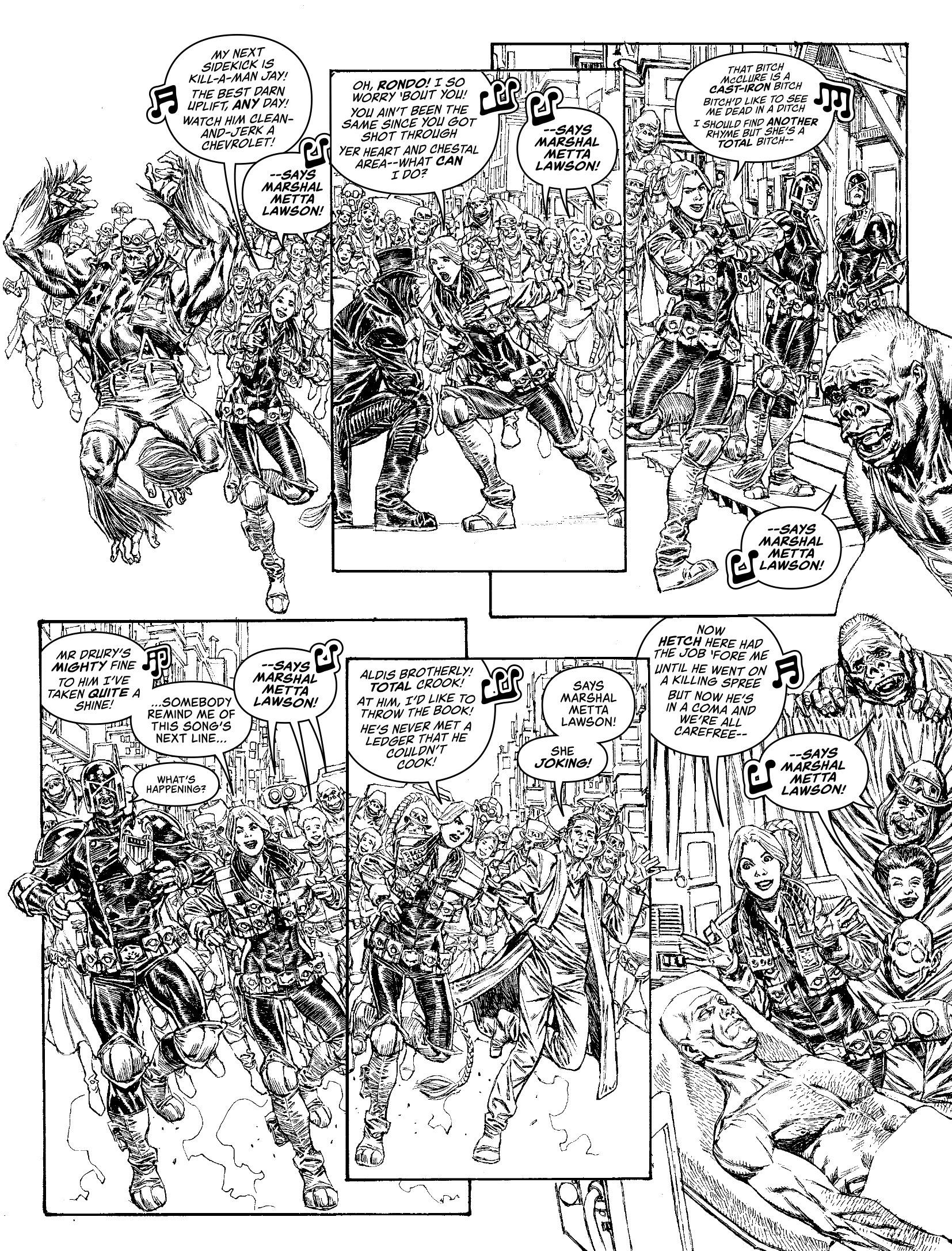Read online Judge Dredd Megazine (Vol. 5) comic -  Issue #424 - 83